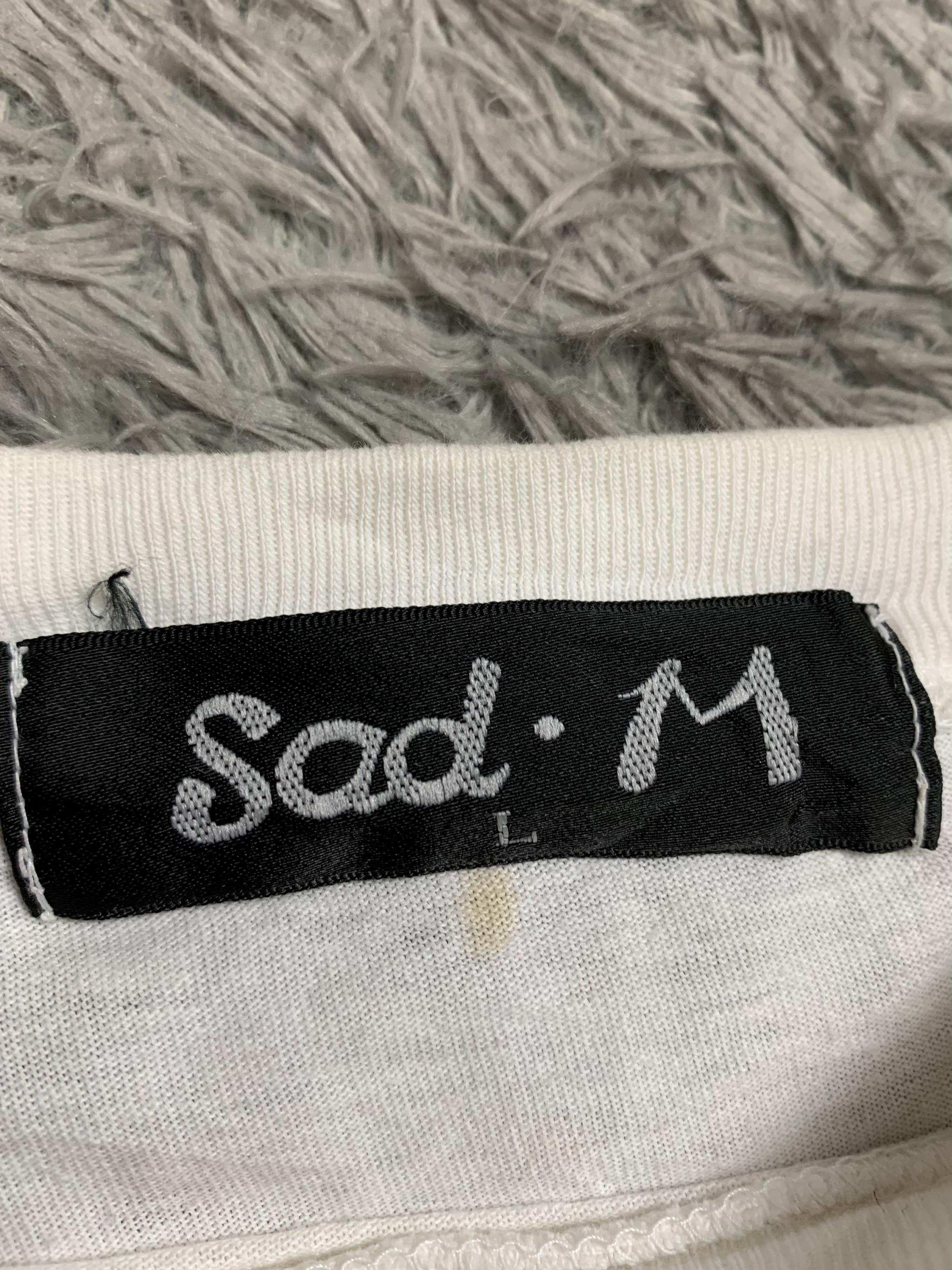 Vintage 80s SAD.M Sun Flowers Tshirt Single Stitch Vintage Size US L / EU 52-54 / 3 - 3 Thumbnail