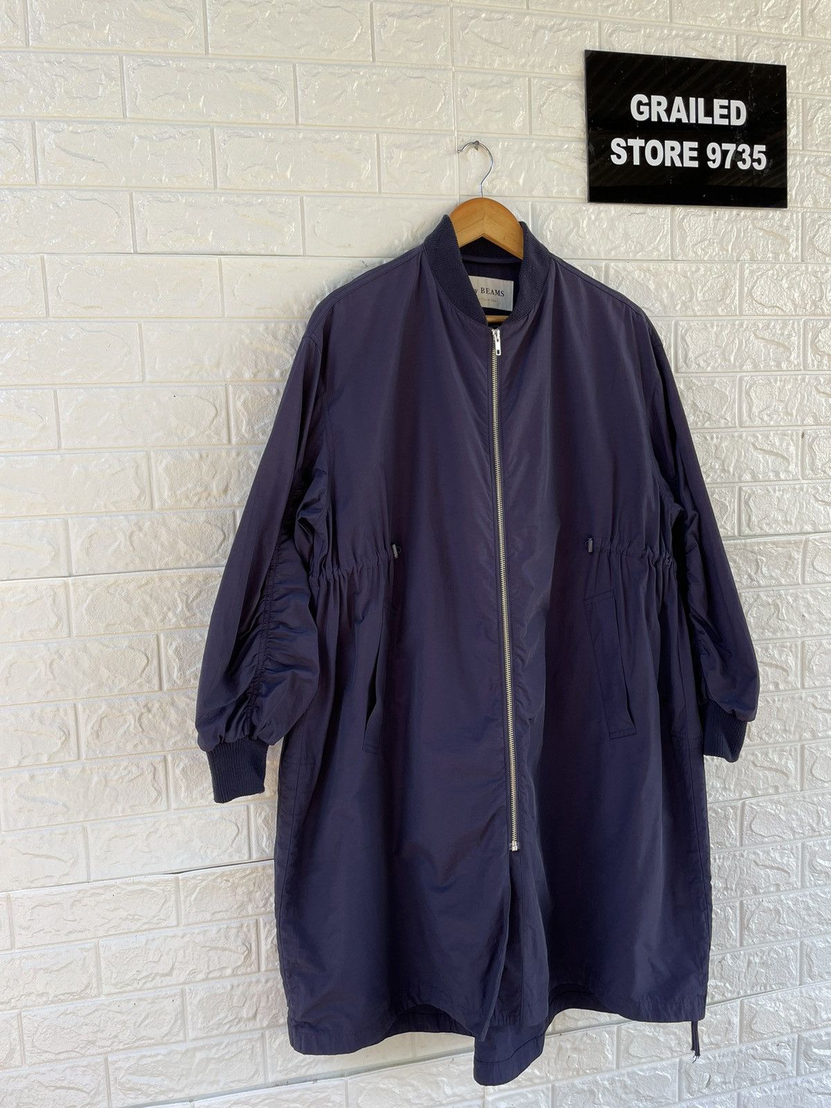 Japanese Brand × Vintage VintageRay Beams Trench Coat Size XL / US 12-14 / IT 48-50 - 3 Thumbnail