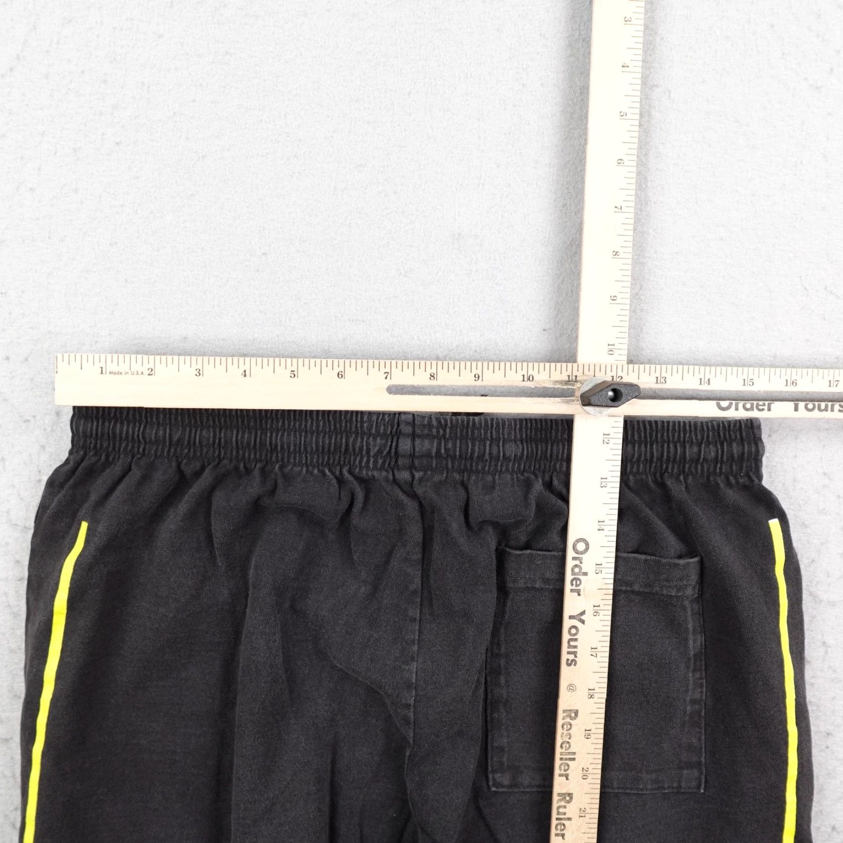AWGE ASAP Rocky Shorts Mens M Black AWGE Sweat Joggers Babushka Boi Hip Hop Rap Size US 31 - 6 Thumbnail