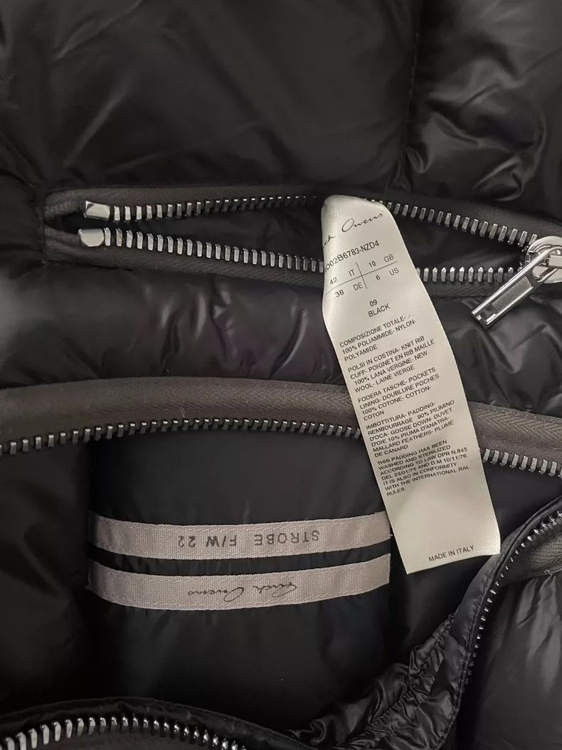Rick Owens Rick Owens Shark down jacket-2506 Size US S / EU 44-46 / 1 - 3 Thumbnail