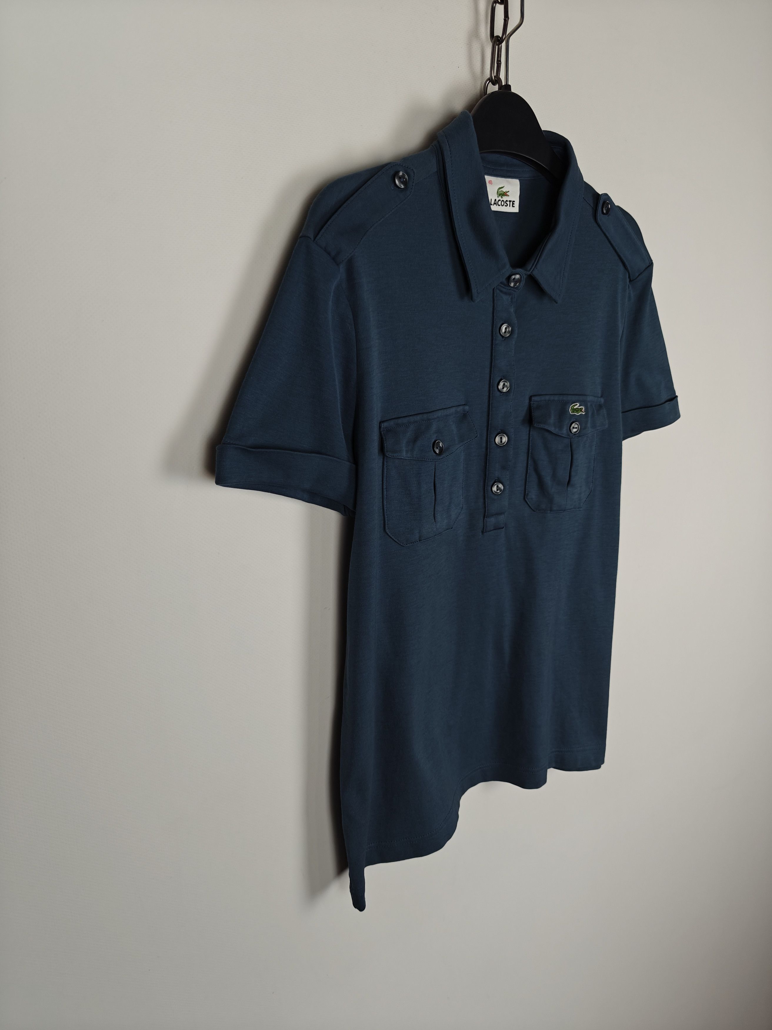 Lacoste Lacoste Polo T-Shirt Collared Pocket Tee Blue size M Size M / US 6-8 / IT 42-44 - 5 Thumbnail
