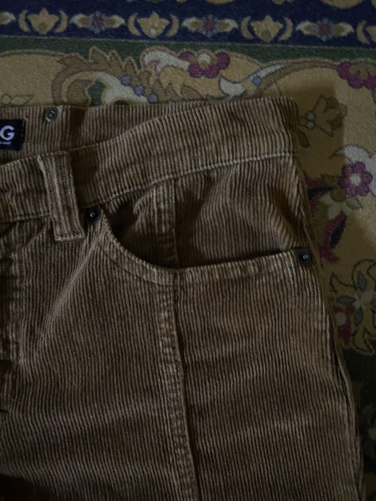 Dolce & Gabbana × Vintage Vintage Dolce & Gabbana Corduroy Pants Size 28" / US 6 / IT 42 - 6 Thumbnail