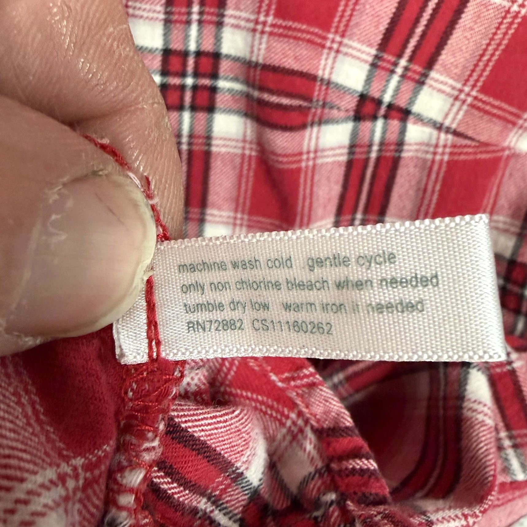 Vintage VINTAGE Fashion Bug Blouse Womens L Red Plaid Ruffle V-Neck Boho Cabincore 90s Size L / US 10 / IT 46 - 7 Thumbnail