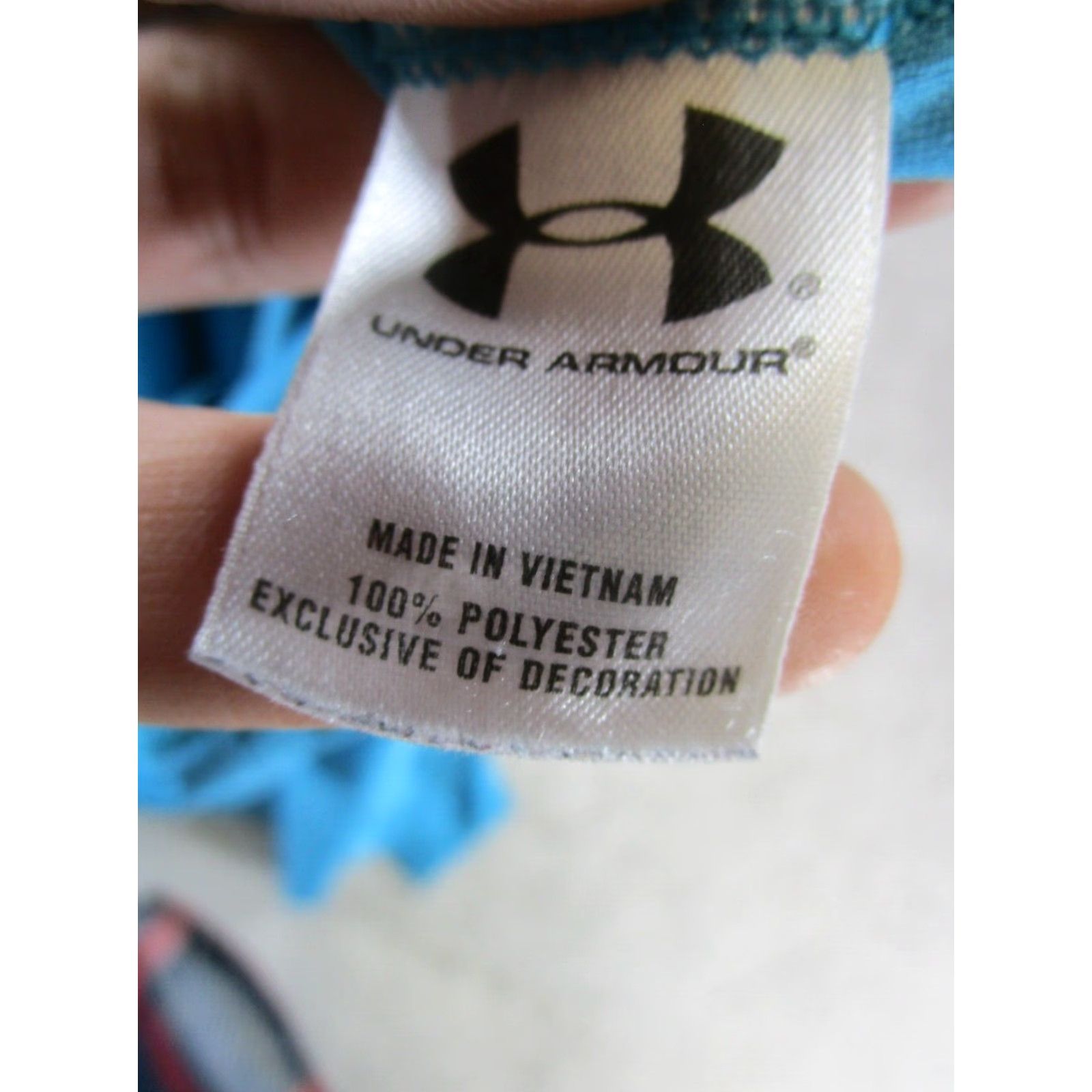 Under Armour Under Armour Sweatshirt Womens Small Blue HeatGear Mock Neck Pullover Activewear Cross Training, Gym & Running Womens Size S / US 4 / IT 40 - 4 Thumbnail