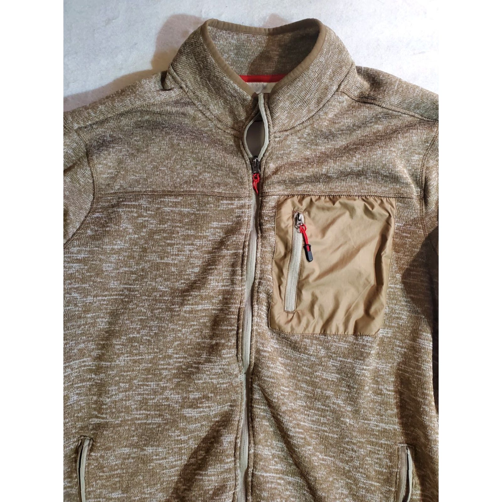 Vintage Lake & Trail Signature Mens Sweater Jacket Size XL - Full Zip - 3 Pocket- Lined Size US XL / EU 56 / 4 - 2 Thumbnail