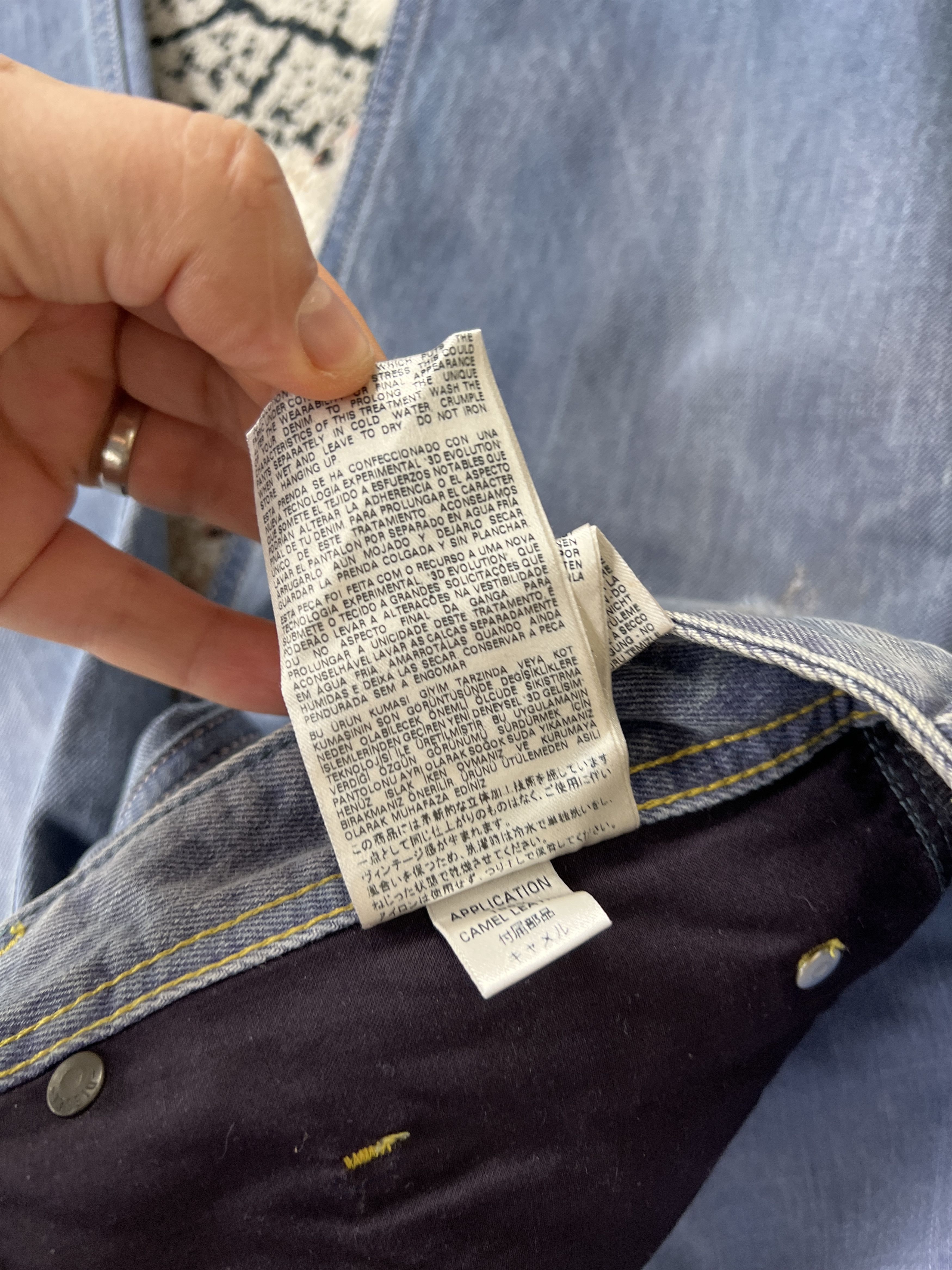 Diesel Diesel Safado Jeans Size US 33 - 11 Thumbnail