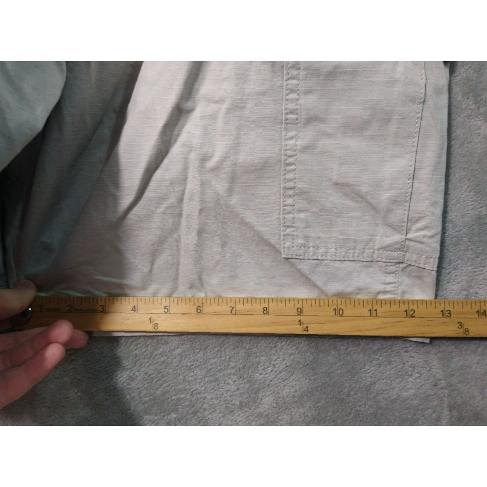 Wrangler Wrangler Shorts Mens 40 Beige Cargo Classic Flex Waistband Ripstop Hiker Outdoor Pants Shorts? Size US 40 / EU 56 - 6 Thumbnail