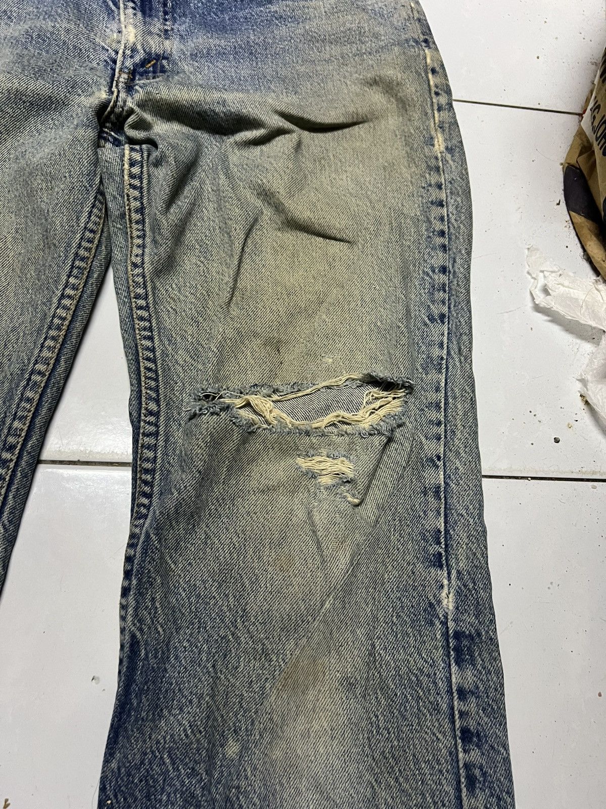 Levi's Vintage Clothing Vintage USA LEVIS 517 80’s blue jeans orange tag Size US 33 - 5 Thumbnail