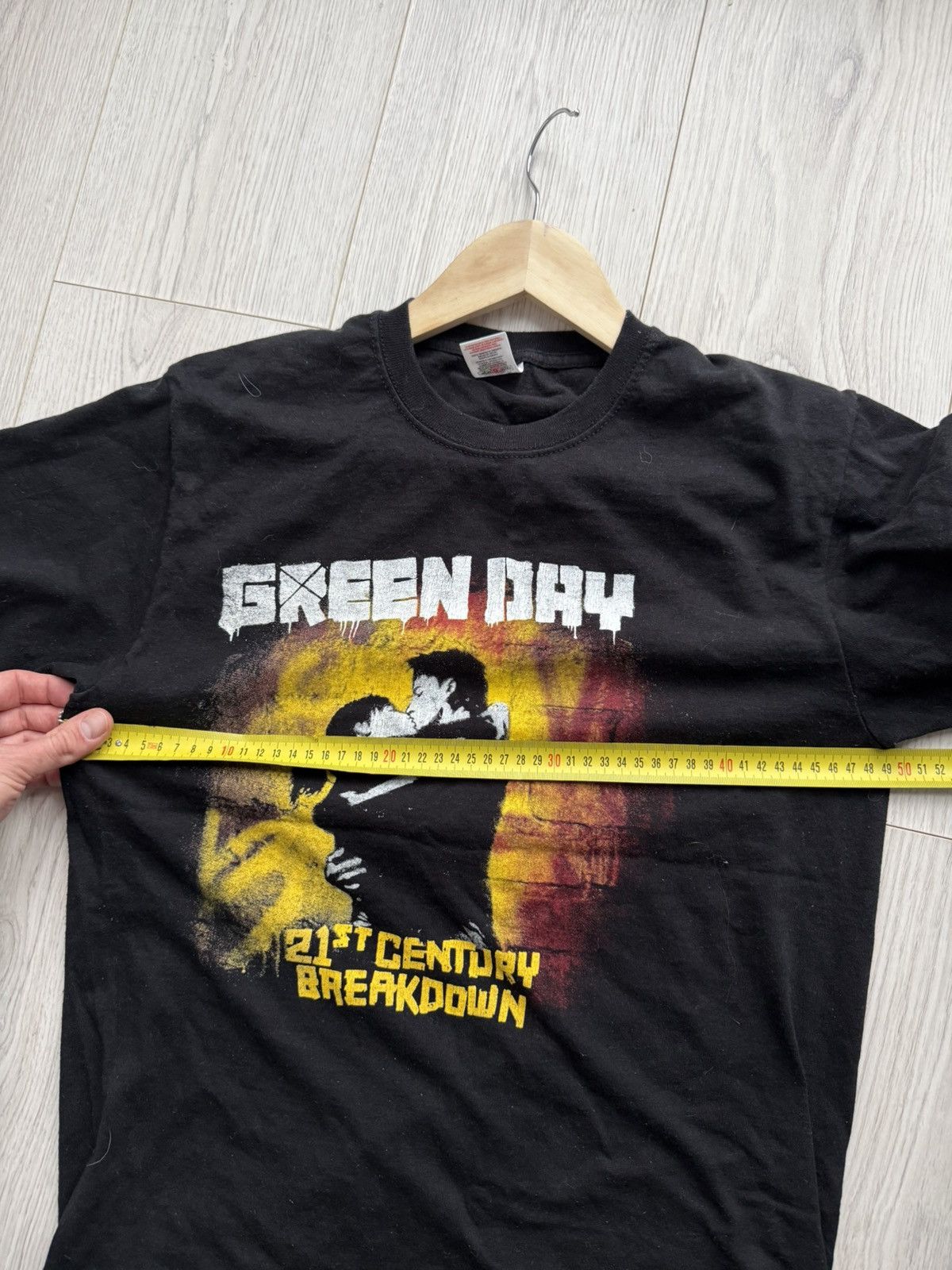 Fruit Of The Loom Green Day 21 St Century Breakdown Tour 2009 T-Shirt Size US M / EU 48-50 / 2 - 7 Thumbnail