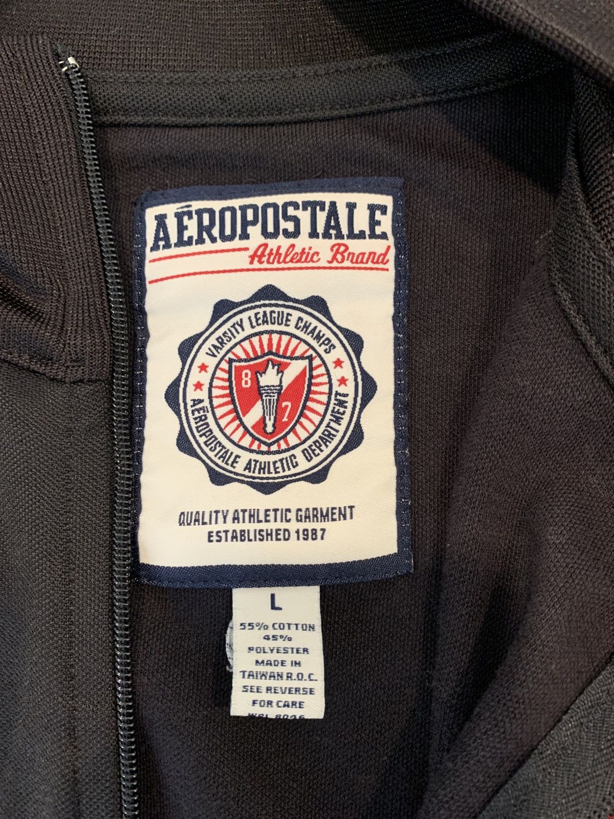 Aeropostale vintage aeropostale tradk zip up Size US L / EU 52-54 / 3 - 4 Thumbnail