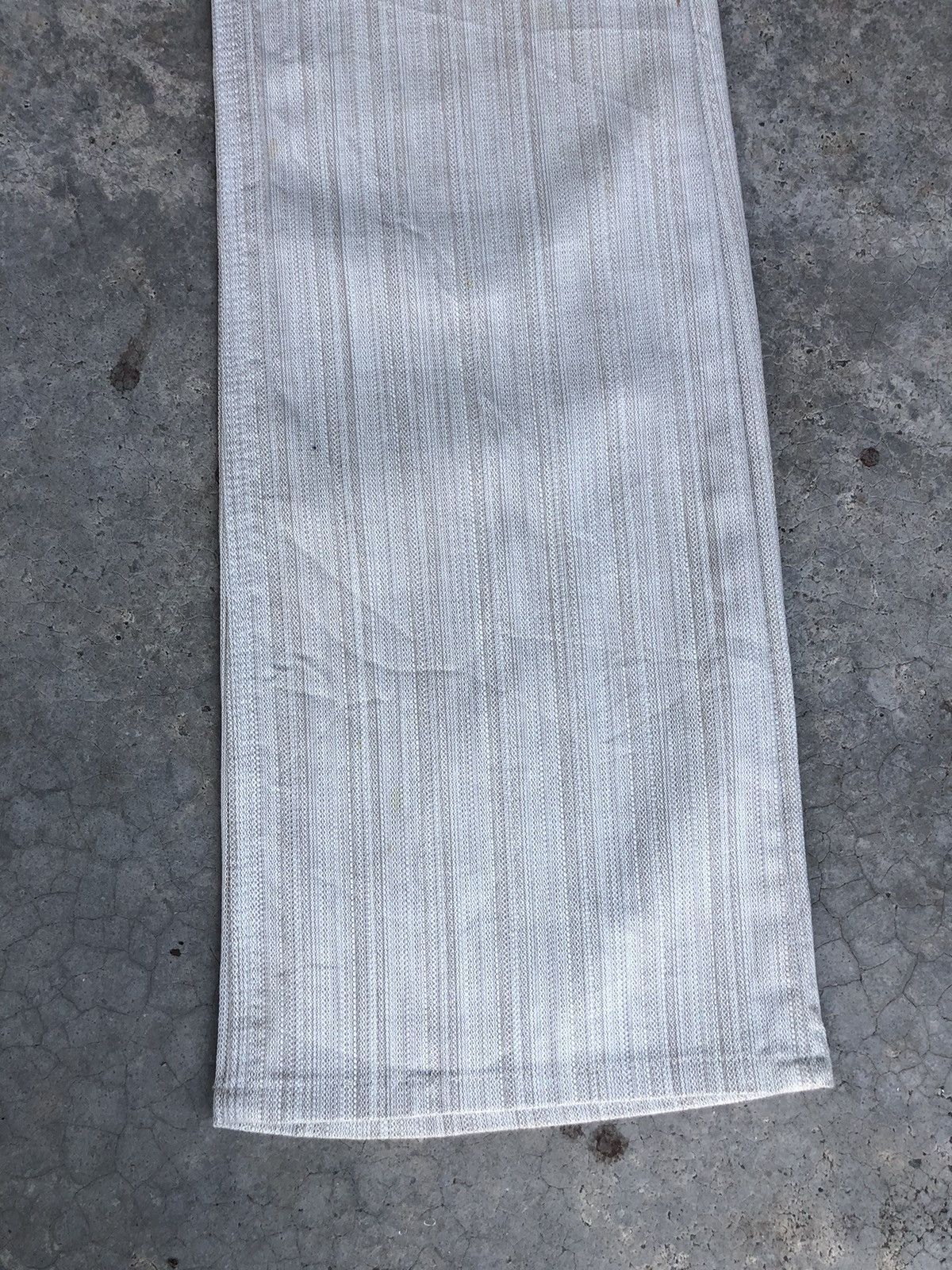 If Six Was Nine Japanese Takaio Flared Jeans Snake Skin Distressed Jeans Size US 33 - 9 Thumbnail
