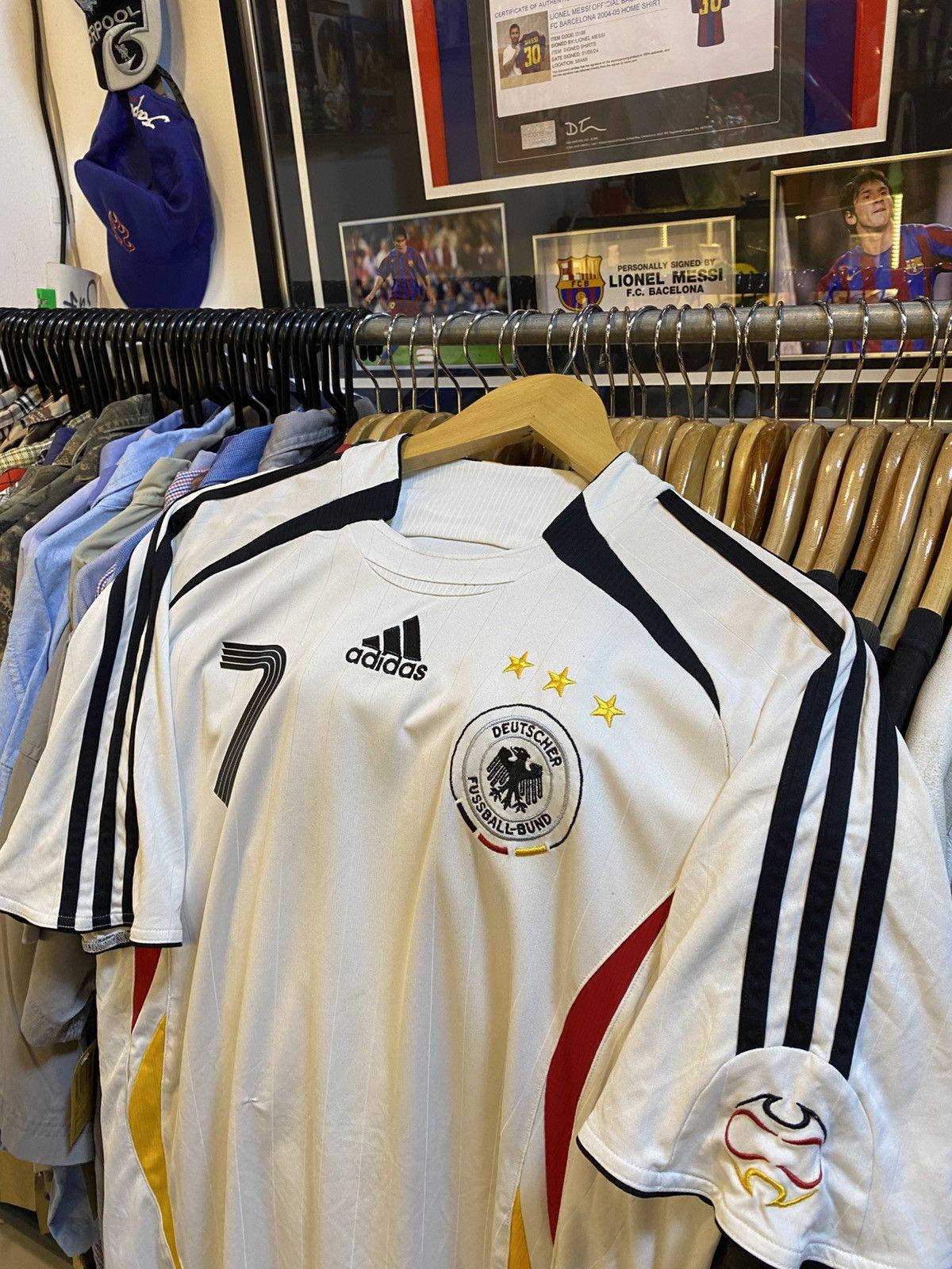 Adidas Y2K Germany Football Team Home Kit Size US M / EU 48-50 / 2 - 2 Thumbnail