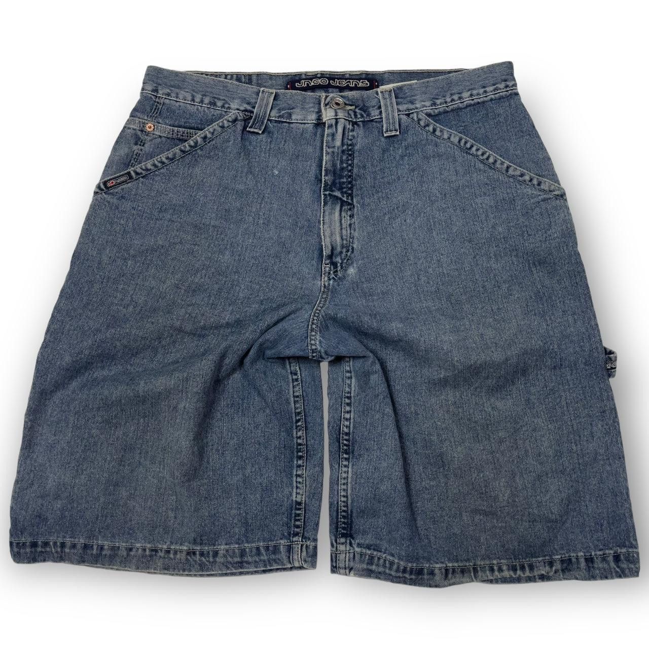 JNCO JNCO Men's Blue Shorts Size US 37 - 3 Thumbnail