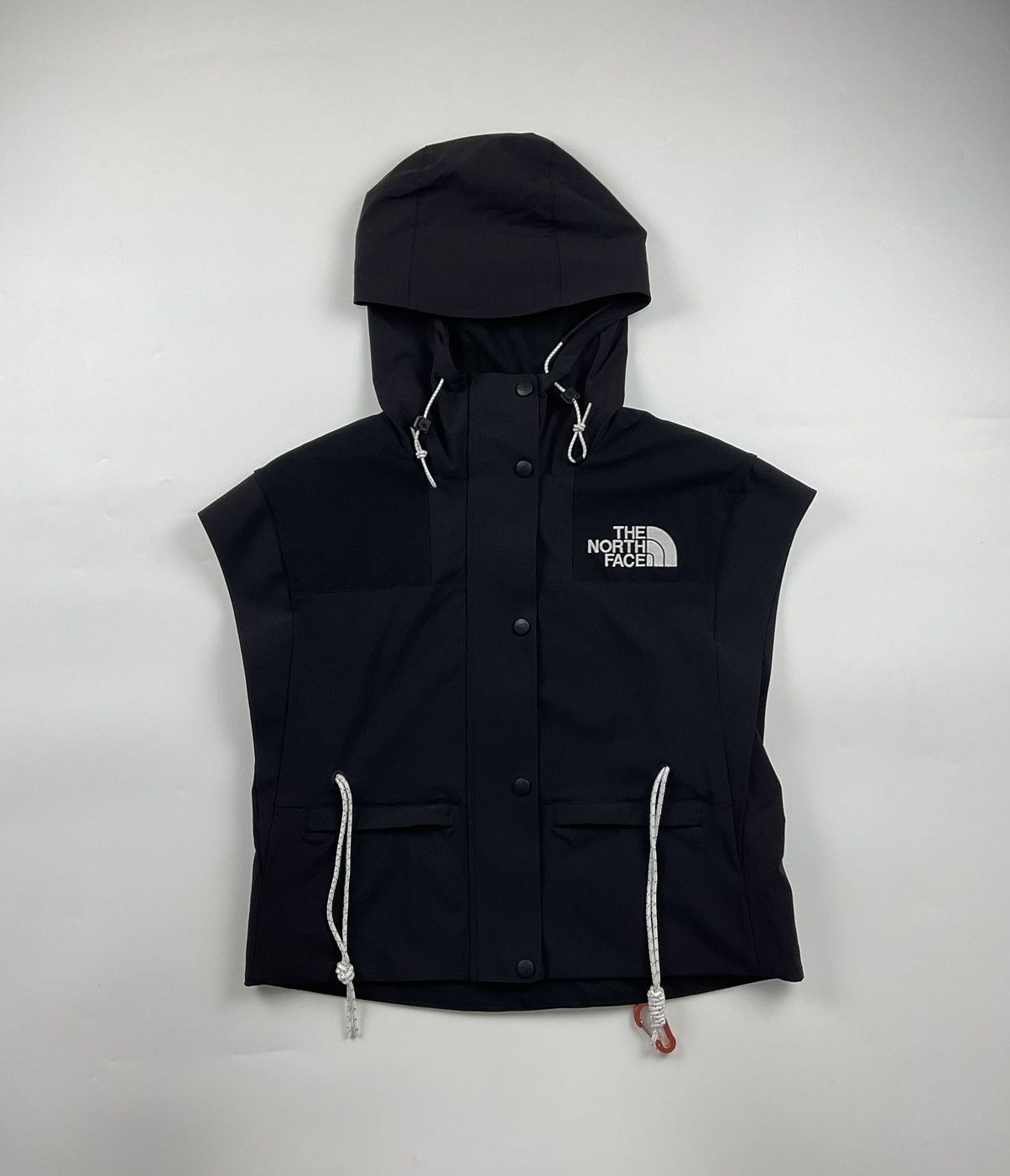 image of Kazuki Kuraishi Hooded Sleeveless in Black, Women's (Size Small)