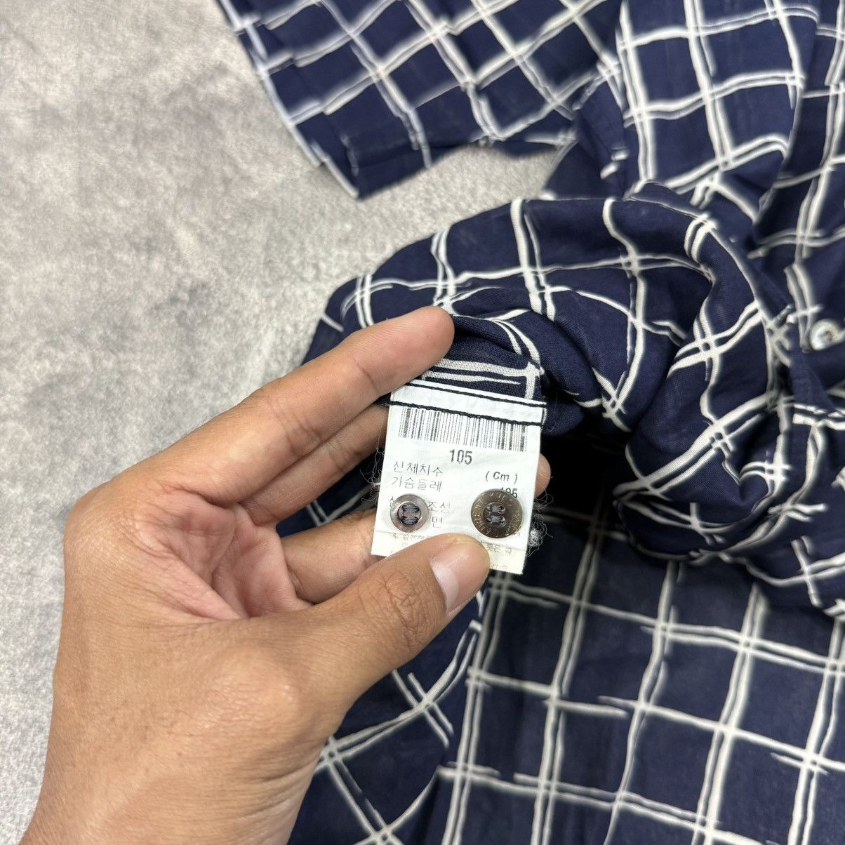 Yves Saint Laurent YVES SAINT LAUREN YSL check shirt button ss Size US XL / EU 56 / 4 - 5 Thumbnail