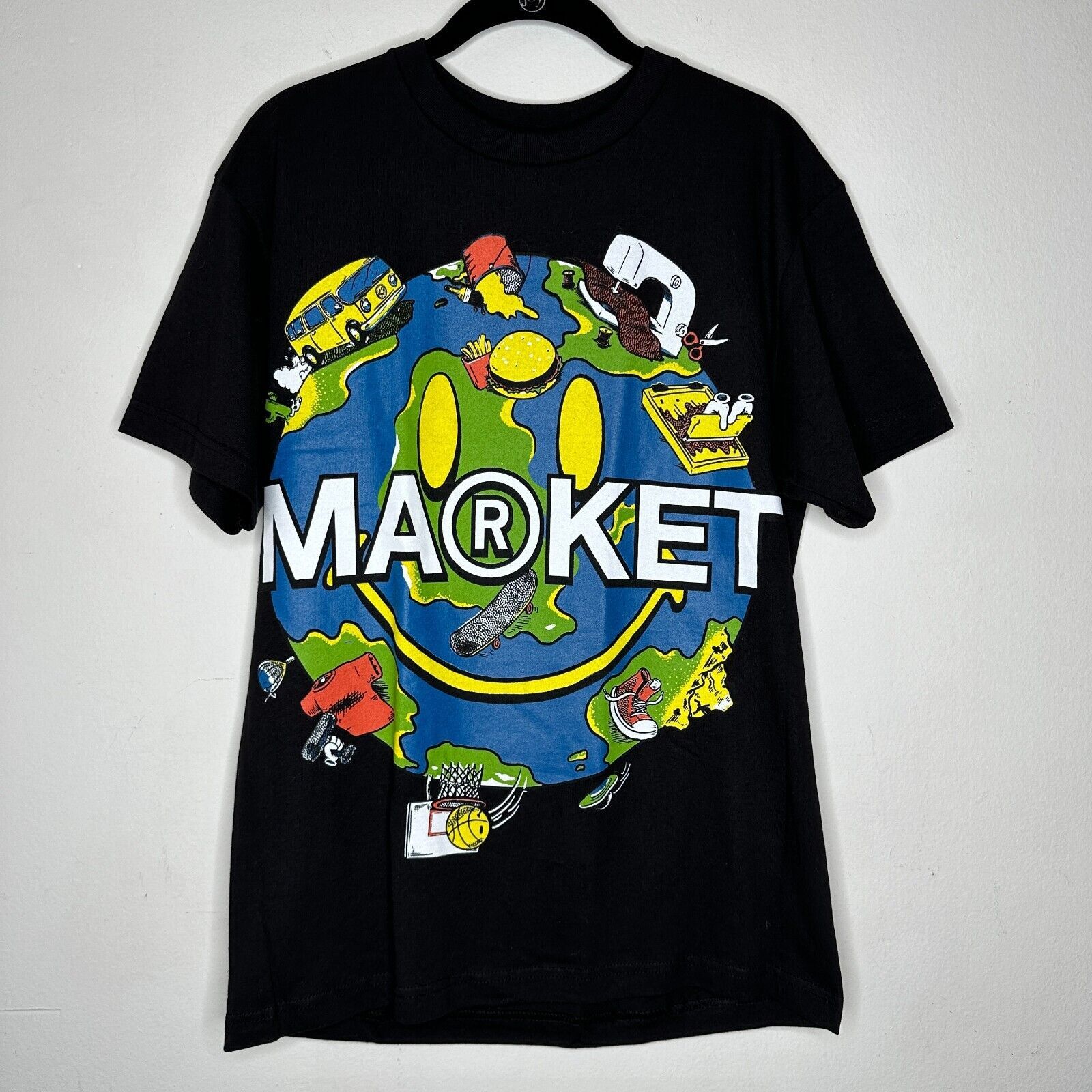 Other NWOT Black Market Smiley World Tee Crew Short Sleeve M Size US M / EU 48-50 / 2 - 8 Thumbnail