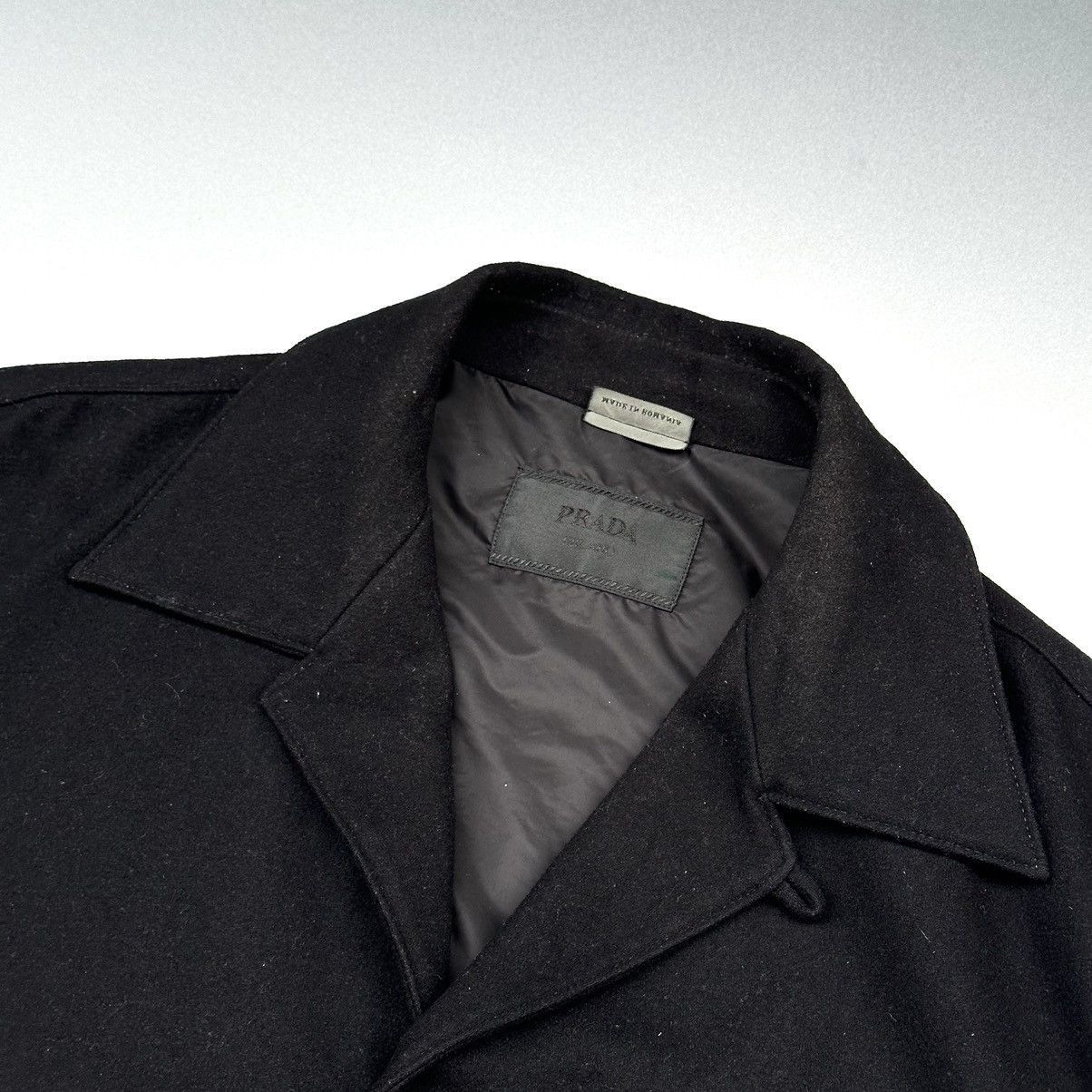 Prada PRADA OVERSIZED WOOL SHIRT Size US L / EU 52-54 / 3 - 4 Thumbnail