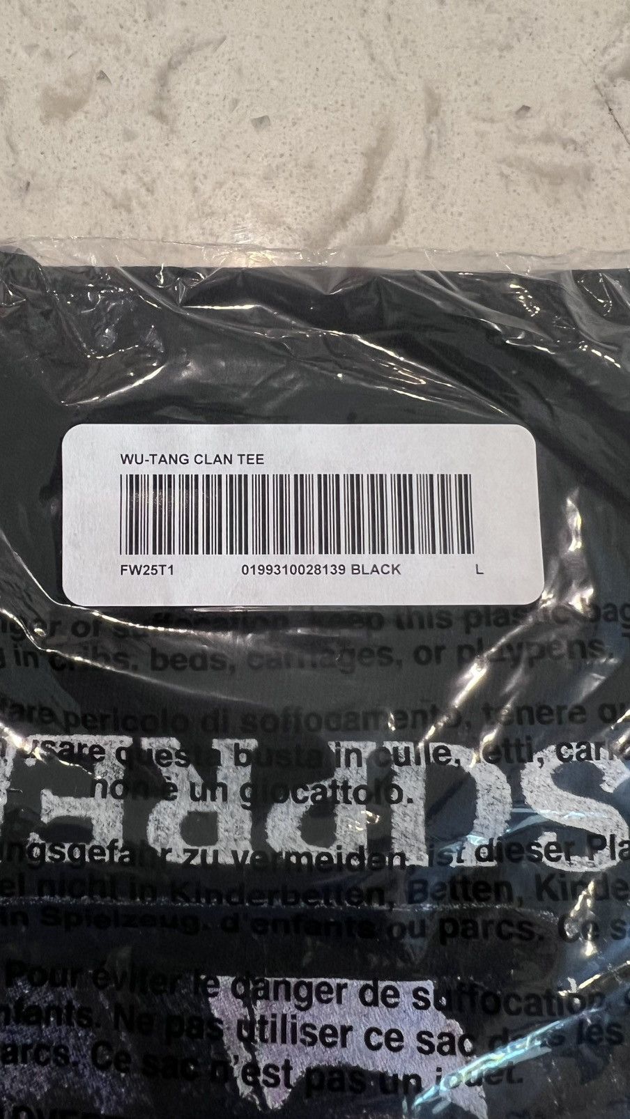 Supreme Supreme wu tang rza tee Size US L / EU 52-54 / 3 - 3 Thumbnail