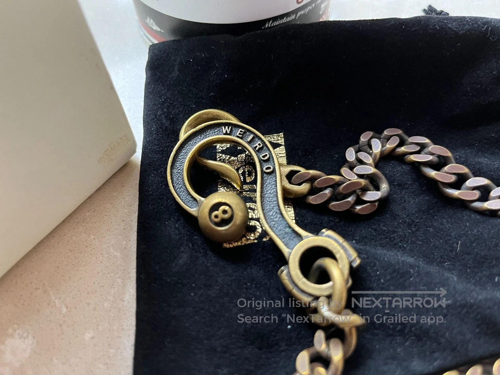 Other Weirdo Brass Pants Wallet Chain. Size ONE SIZE - 4 Thumbnail
