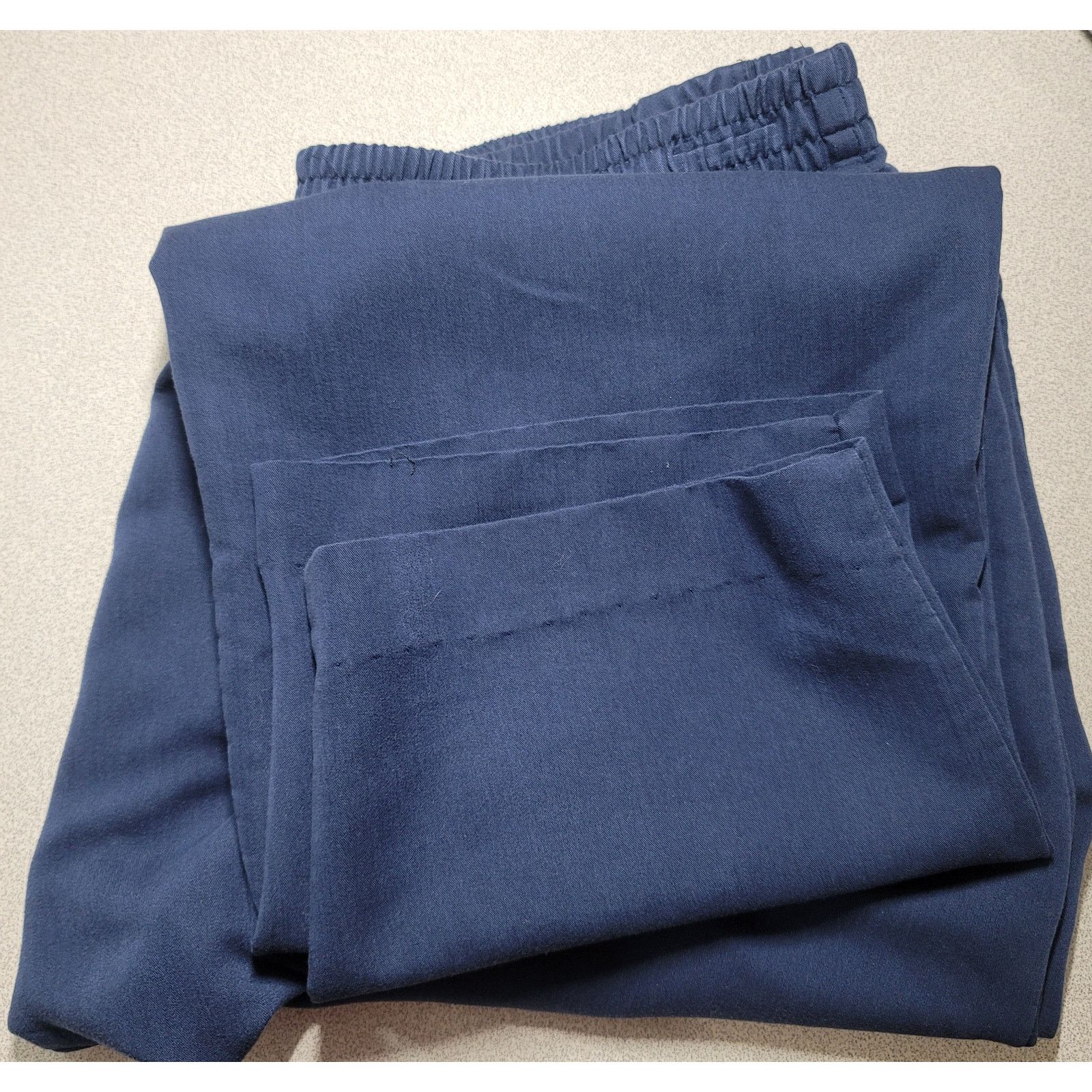Other Alfred Dunner Blue Pleated Front Pull On Pants 14 Size 36" / US 14 / IT 50 - 5 Thumbnail