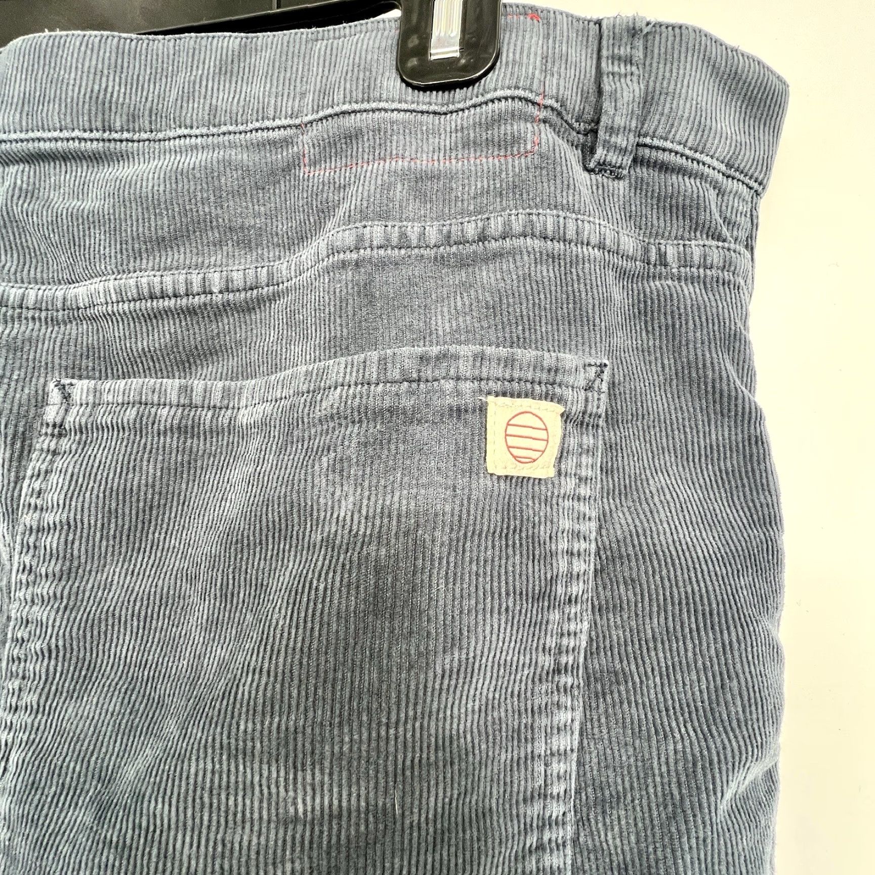 Marine Layer Marine Layer Slim Straight Pants Mens 36 x 32 Corduroy Blue Size US 36 / EU 52 - 4 Thumbnail
