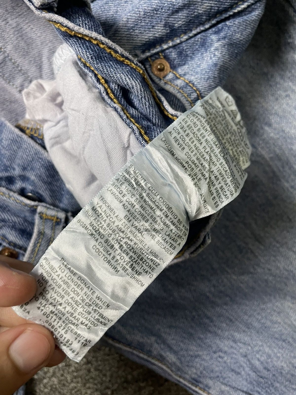 Levi's × Vintage LEVIS 501 Straight Cut Fit Jeans (106) Size US 31 - 8 Thumbnail