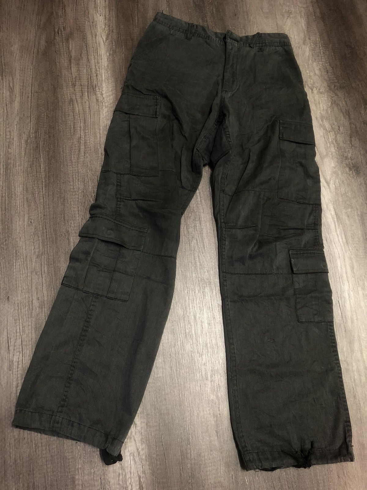 Vintage Vintage Cargo Multi Pocket Military Pants Us Army Style Size US 30 / EU 46 - 5 Thumbnail