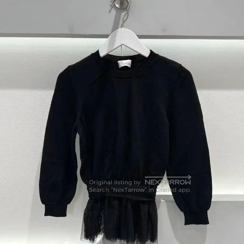 Valentino Valentino Black Long Sleeve Women's Top . Size L / US 10 / IT 46 - 1 Thumbnail