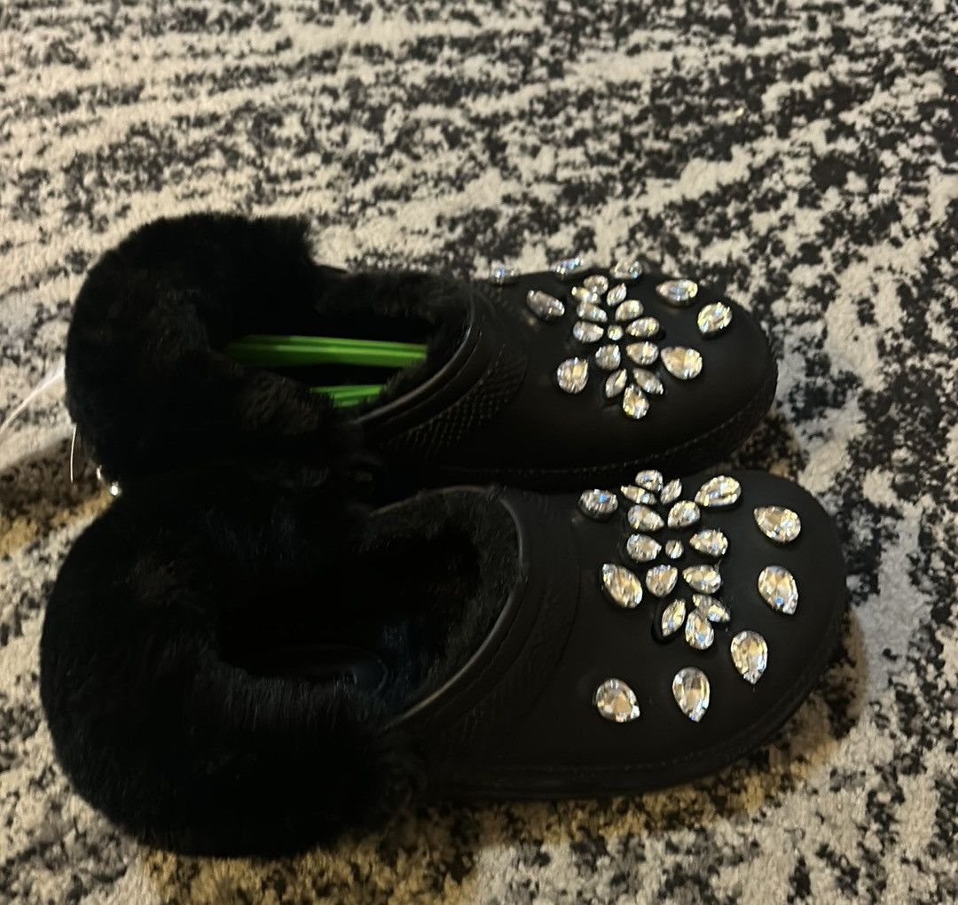 Crocs × Simone Rocha Crocs X Simone Rocha Classic Faux Fur Lined Clog Size US 10 / IT 40 - 3 Thumbnail