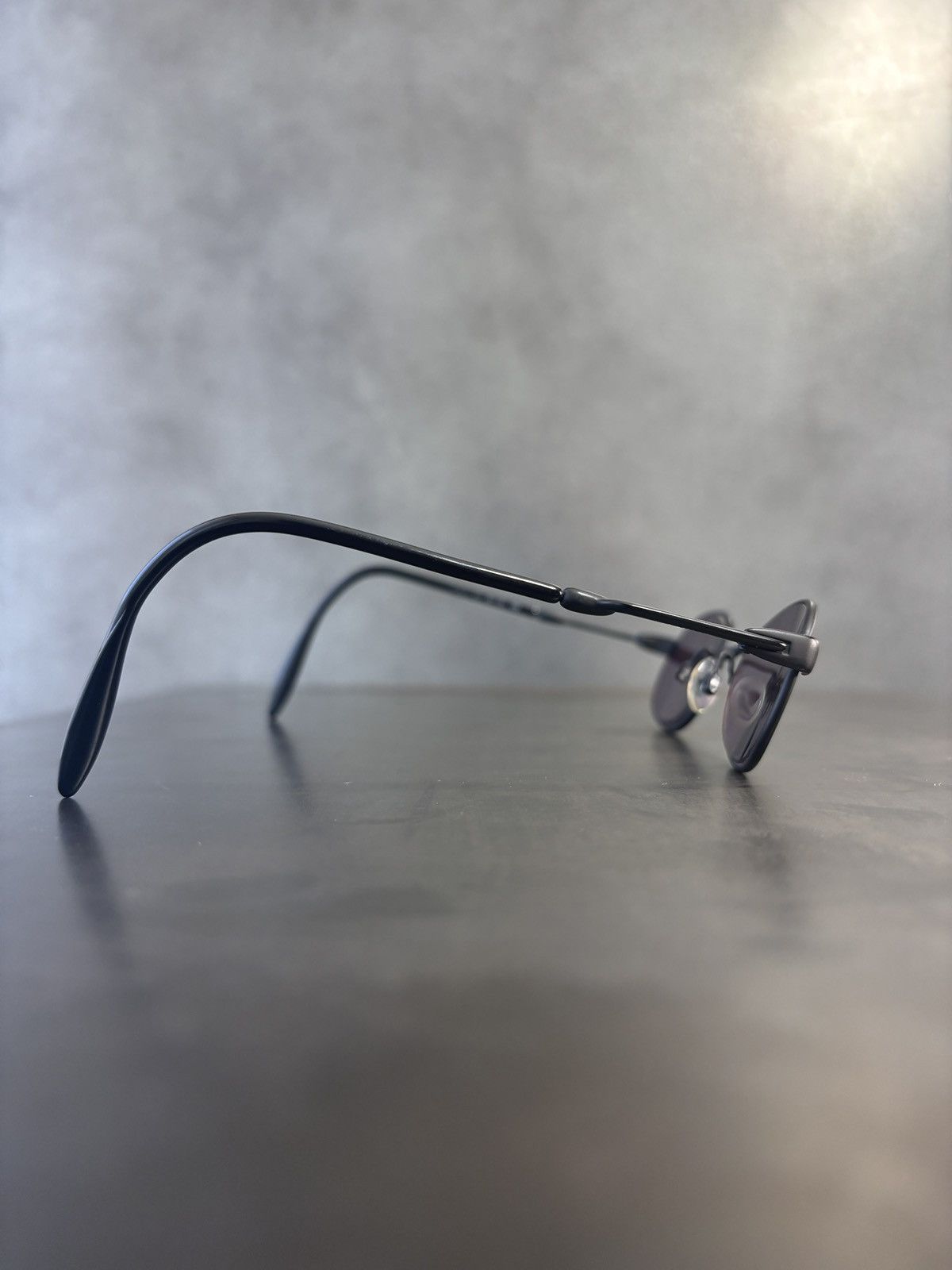 Japanese Brand 1990s Kubo Nakamura Sunglasses Frames Vintage Metal JPG Size ONE SIZE - 14 Thumbnail