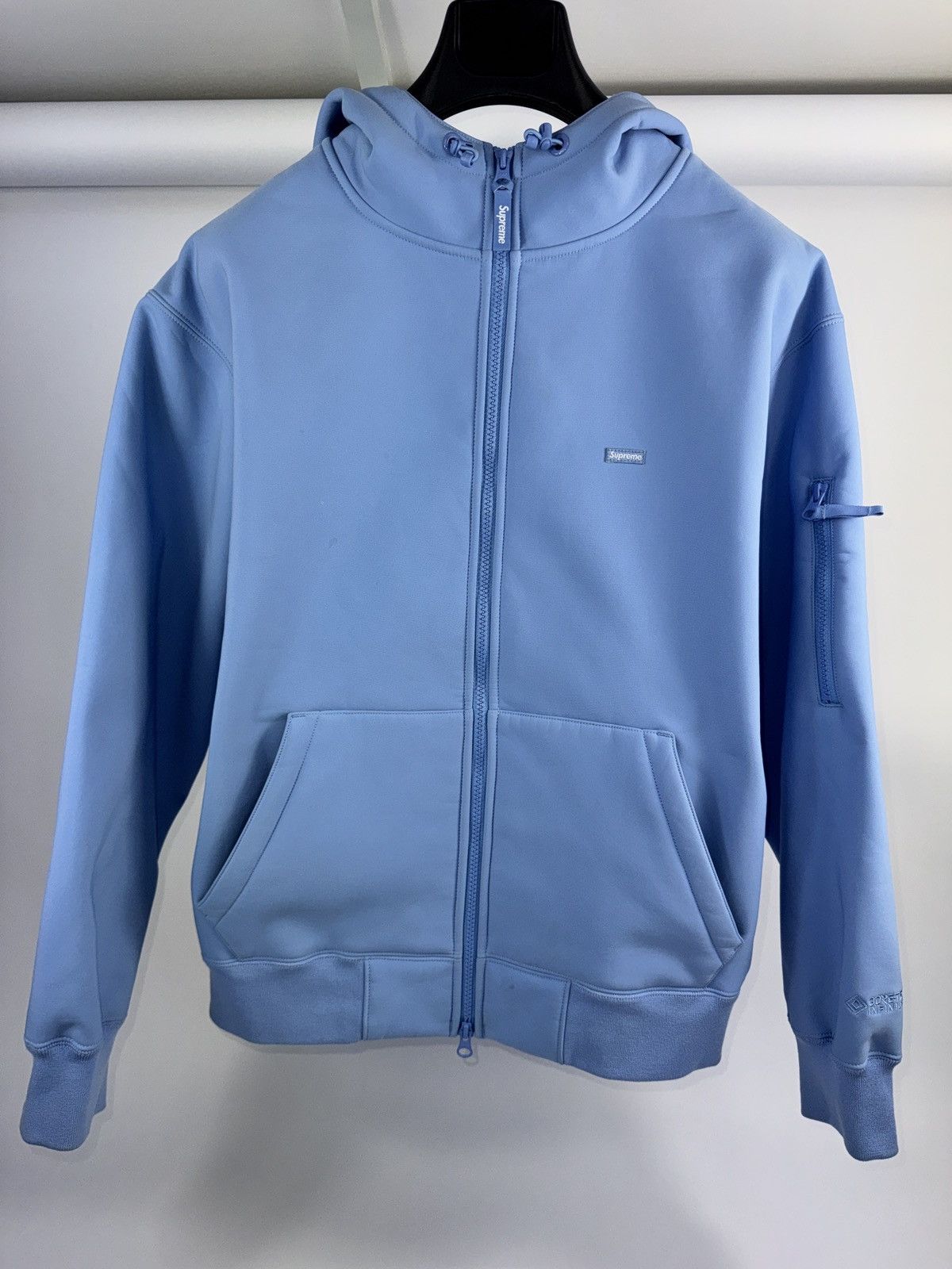 Supreme Supreme WINDSTOPPER Zip Up Hooded Sweatshirt (FW23) | Grailed