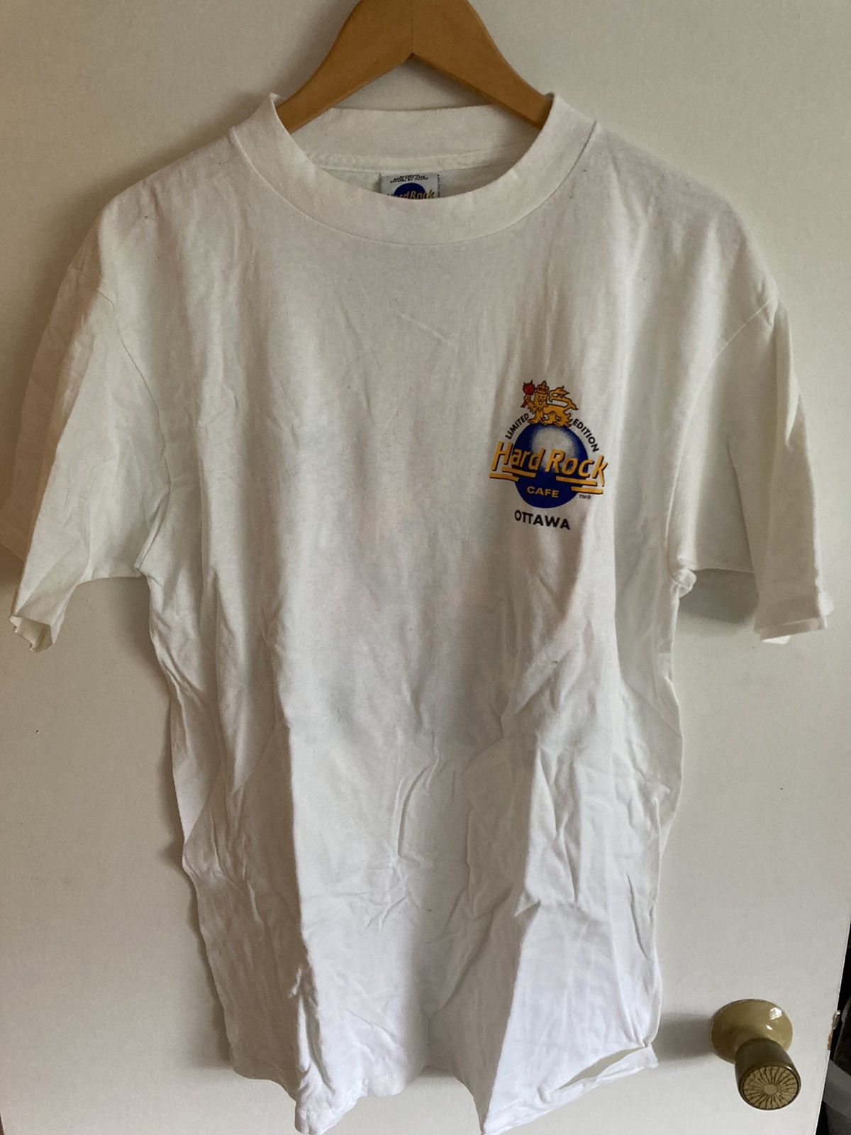 Hard Rock Cafe × Vintage Vintage Hard Rock Cafe Ottawa Size US XL / EU 56 / 4 - 1 Thumbnail