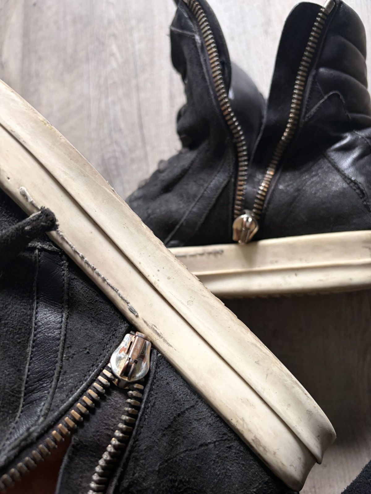 Rick Owens 2013 Rick Owen’s Geobasket blistered lamb Size US 6 / EU 39 - 12 Thumbnail