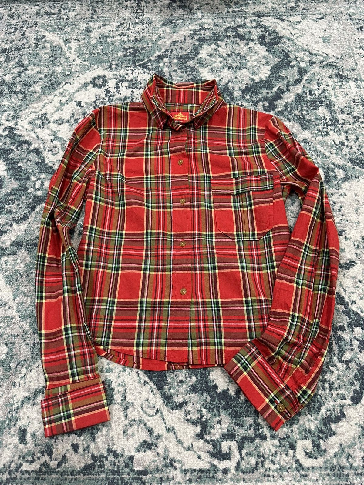 Vivienne Westwood Vivienne Westwood OG Red Tartan Shirt Size XS / US 0-2 / IT 36-38 - 13 Thumbnail