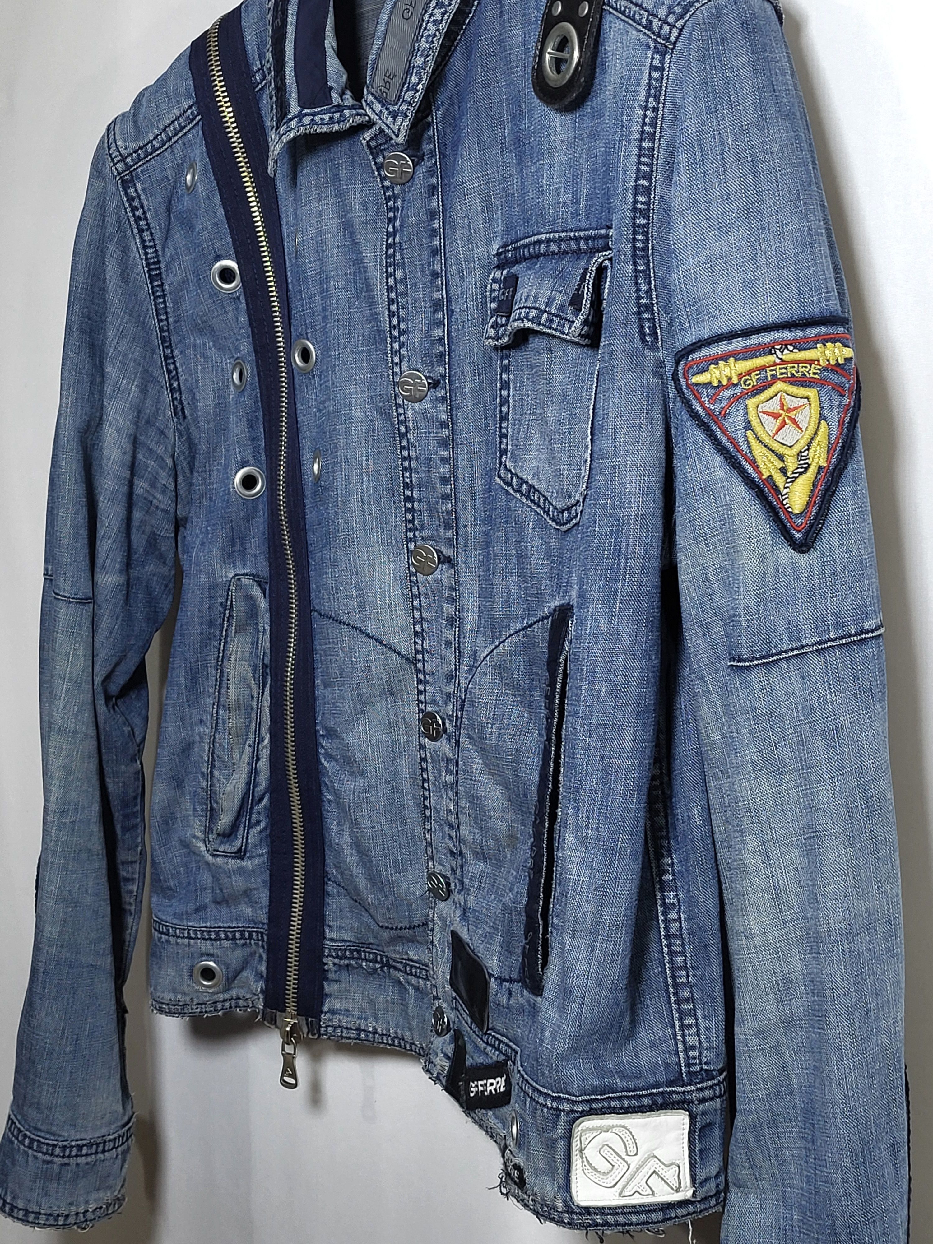GF Ferre Vintage GF Ferre Denim Jacket. Size US XXL / EU 58 / 5 - 2 Thumbnail