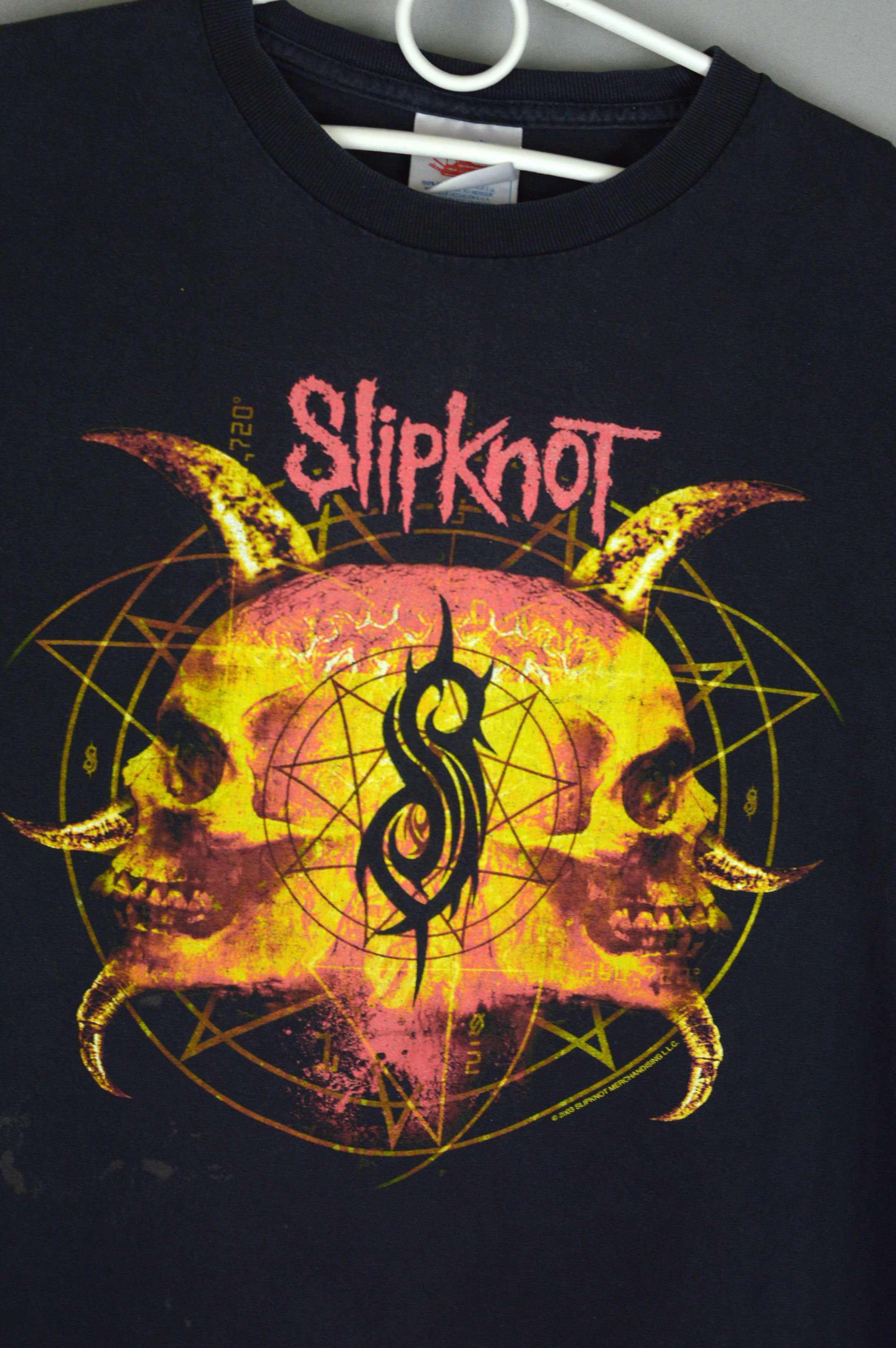 Slipknot × Vintage Vintage Slipknot 2003 t shirt Size US L / EU 52-54 / 3 - 3 Thumbnail