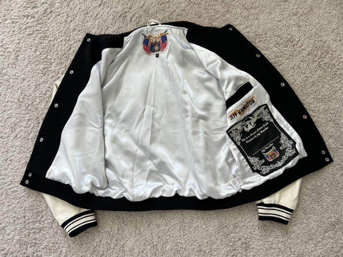 Jeff Hamilton Jeff Hamilton Detroit Lions Limited Wool & Leather Jacket Size US M / EU 48-50 / 2 - 3 Thumbnail