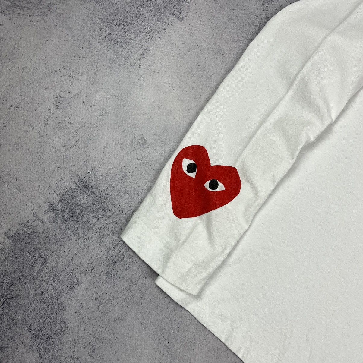 Comme des Garcons Comme Des Garcons Heart Big Logo Y2K Long Sleeve Shirt Size US XS / EU 42 / 0 - 4 Thumbnail