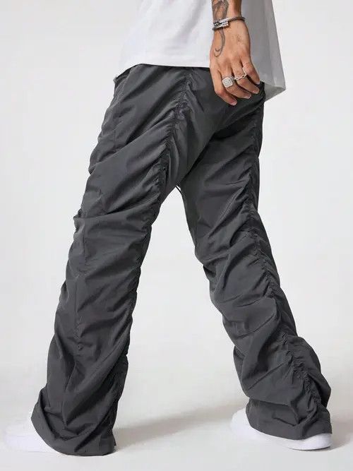 Japanese Brand × Vintage Straight Leg Casual Central Cee Sweatpants Size US 34 / EU 50 - 3 Thumbnail