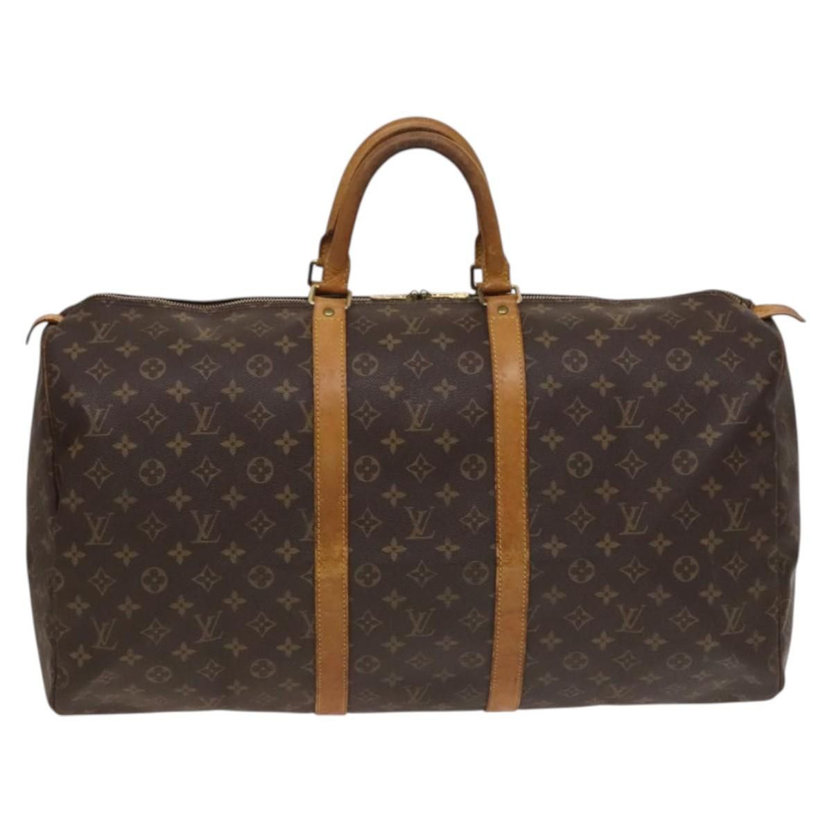 Louis Vuitton LOUIS VUITTON Monogram Keepall 55 Boston Bag M41424 Size ONE SIZE - 13 Thumbnail