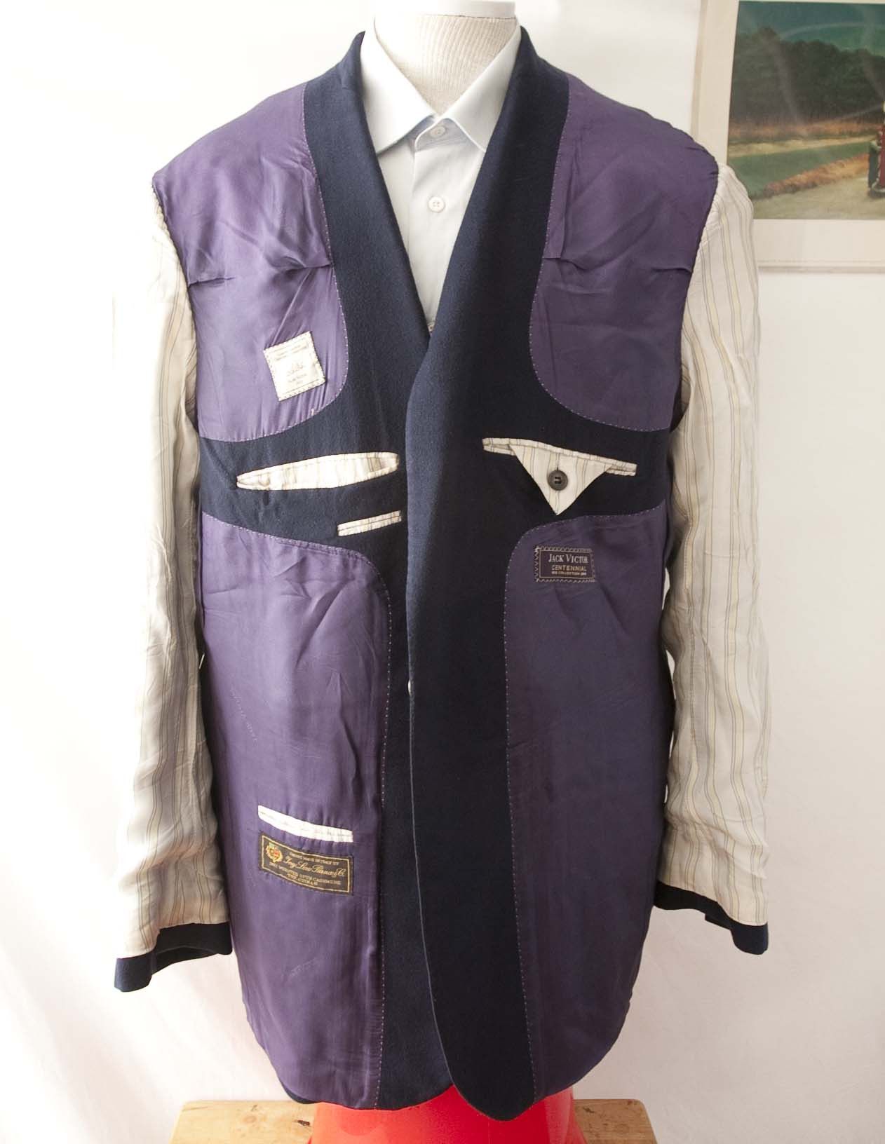 Jack Victor Jack Victor Jacket 100% Worsted Spun Cashmere Size 44 Size 44R - 8 Thumbnail