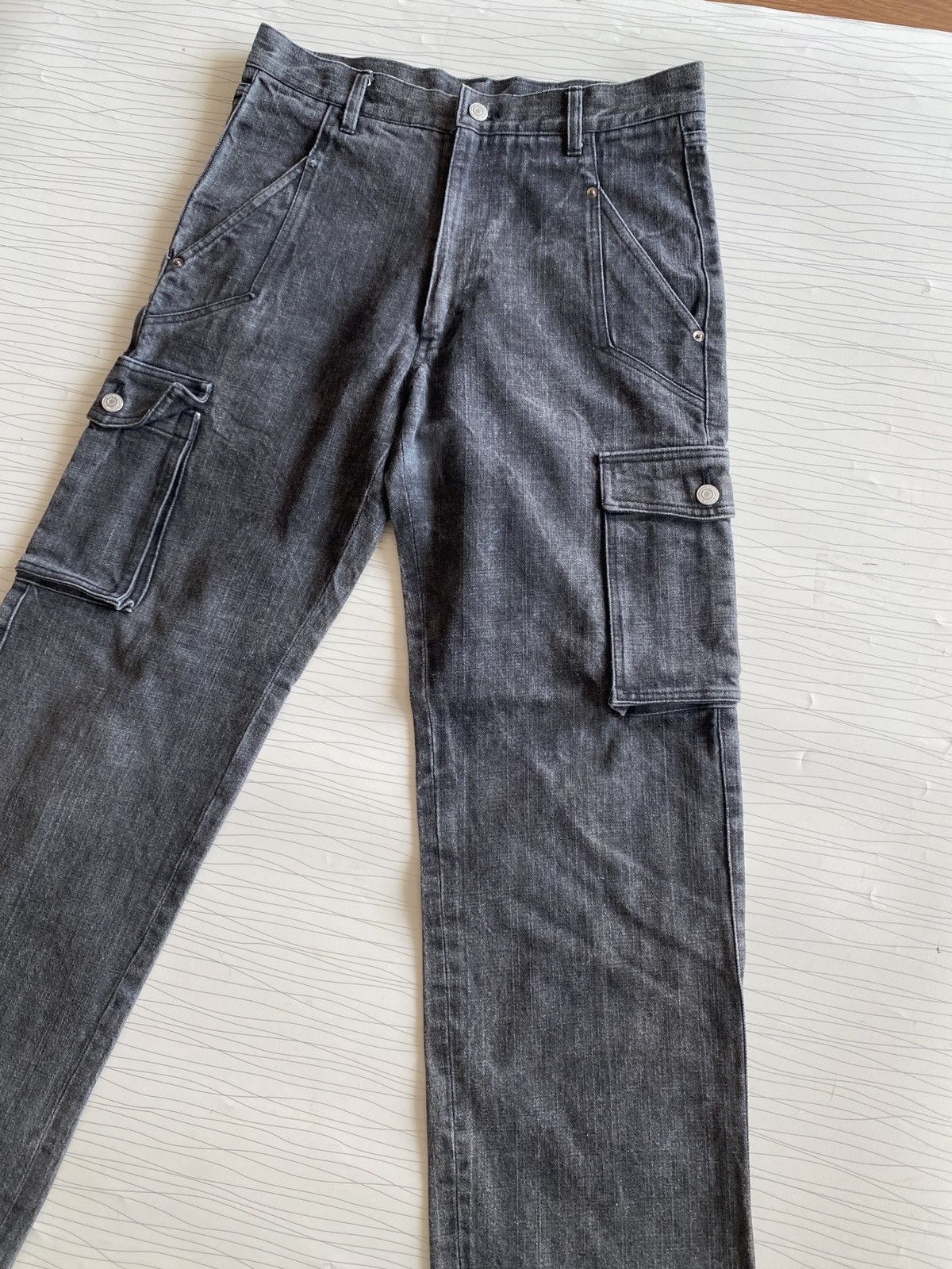 Japanese Brand Satisfact Cargo Pants Size US 30 / EU 46 - 2 Thumbnail