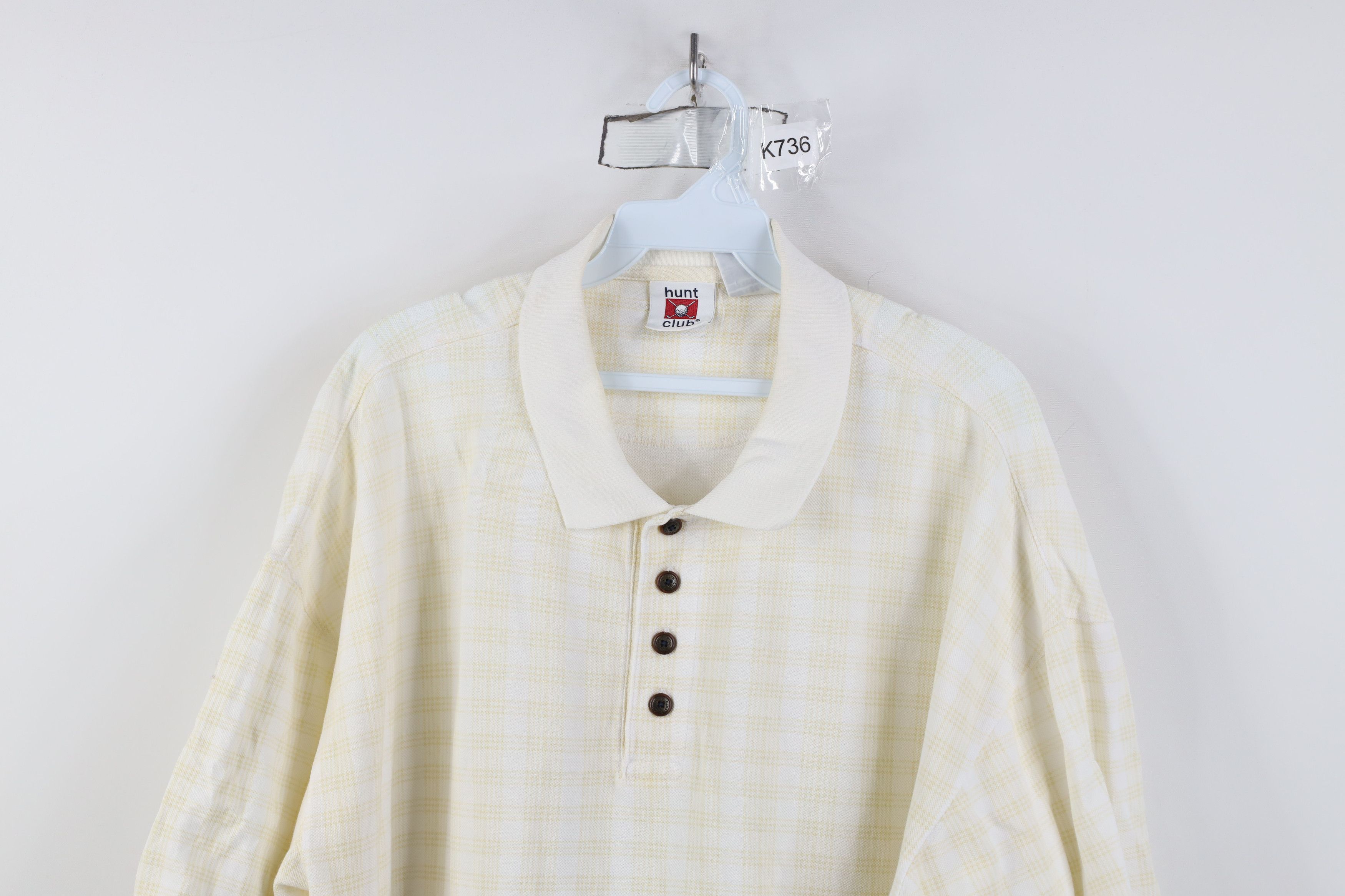 Vintage Vintage 90s Streetwear Short Sleeve Collared Golf Polo Shirt Size US XXL / EU 58 / 5 - 2 Thumbnail
