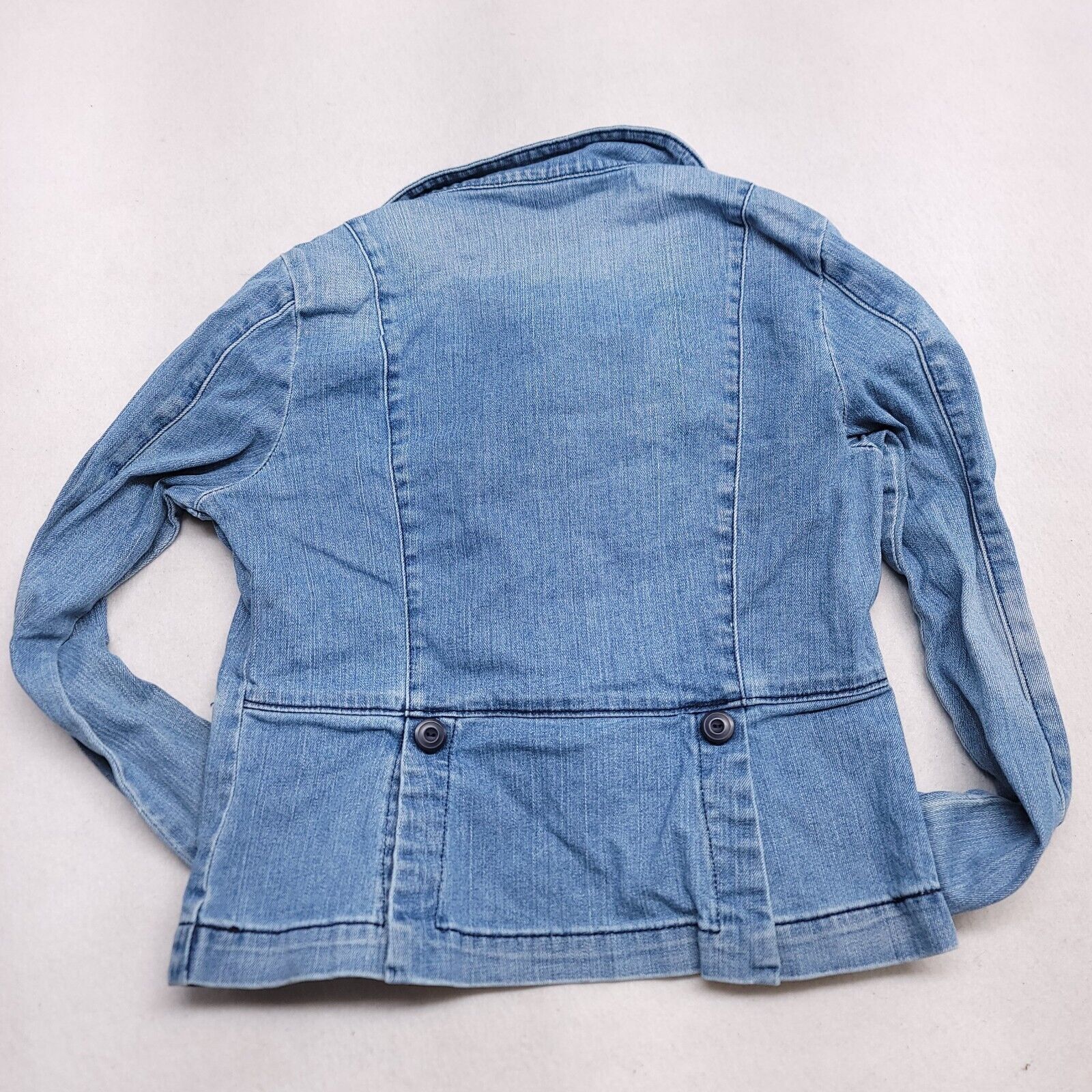 Levi's Levi's Casual Denim Long Sleeve Jacket Womens Size L Blue Size L / US 10 / IT 46 - 9 Thumbnail