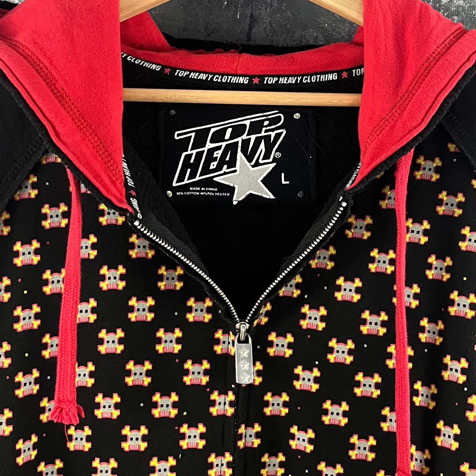 Vintage Vintage 90’s Top Heavy hoodie Size US XL / EU 56 / 4 - 4 Thumbnail