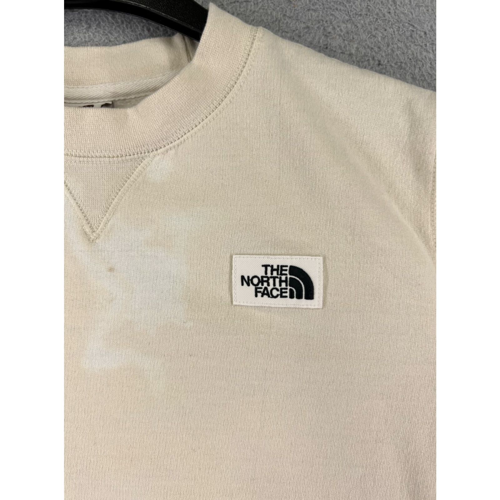 The North Face VINTAGE The North Face Sweatshirt Womens M Ivory Long Sleeve Crew Neck Jersey Read Size M / US 6-8 / IT 42-44 - 6 Thumbnail