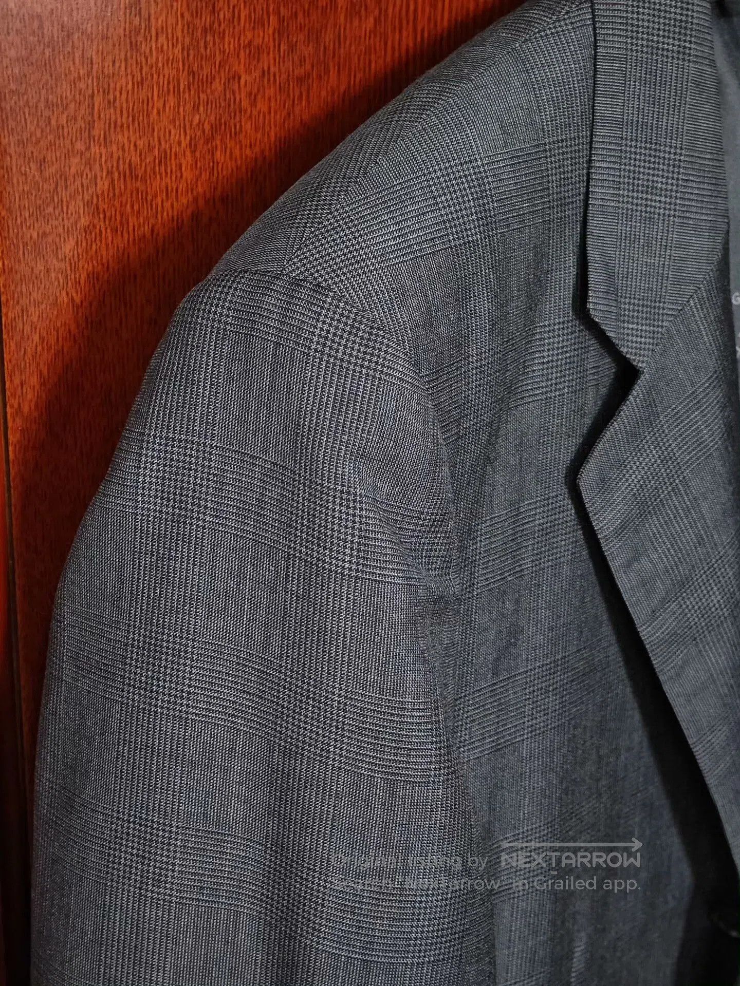 Kent & Curwen Custom Gray Glen Check Suit Jacket. Size US M / EU 48-50 / 2 - 3 Thumbnail