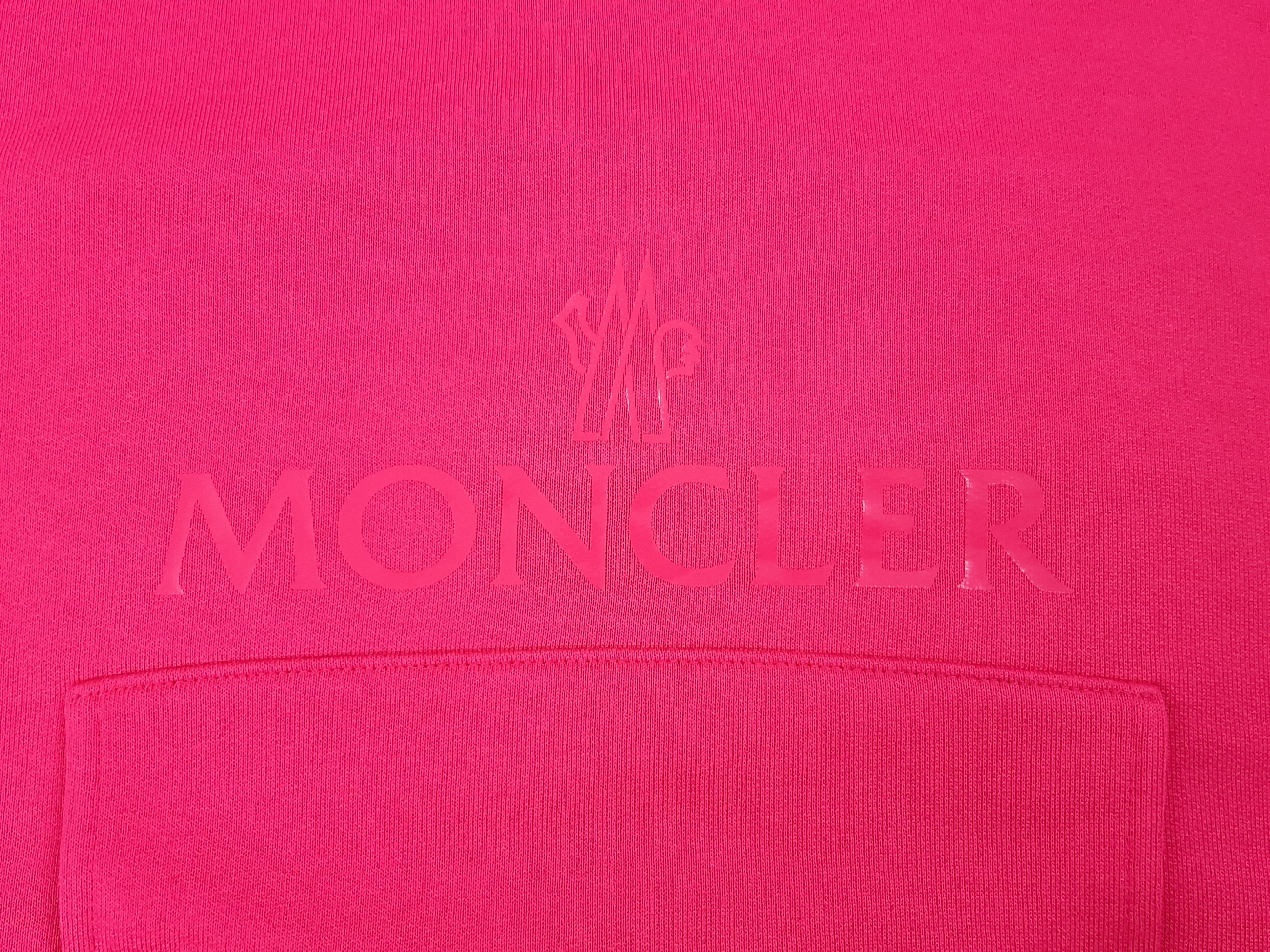 Moncler Moncler Hoodie Pink Black Women's Size S Size S / US 4 / IT 40 - 6 Thumbnail