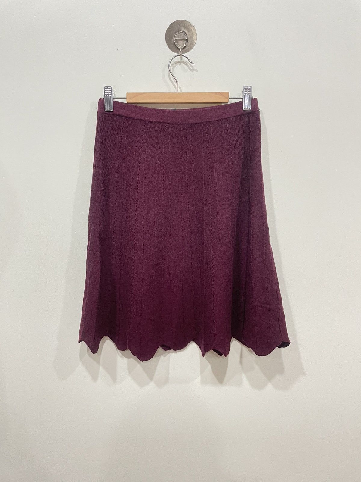 image of Agnes B. Skirt in Dark Purple, Women's (Size 26)