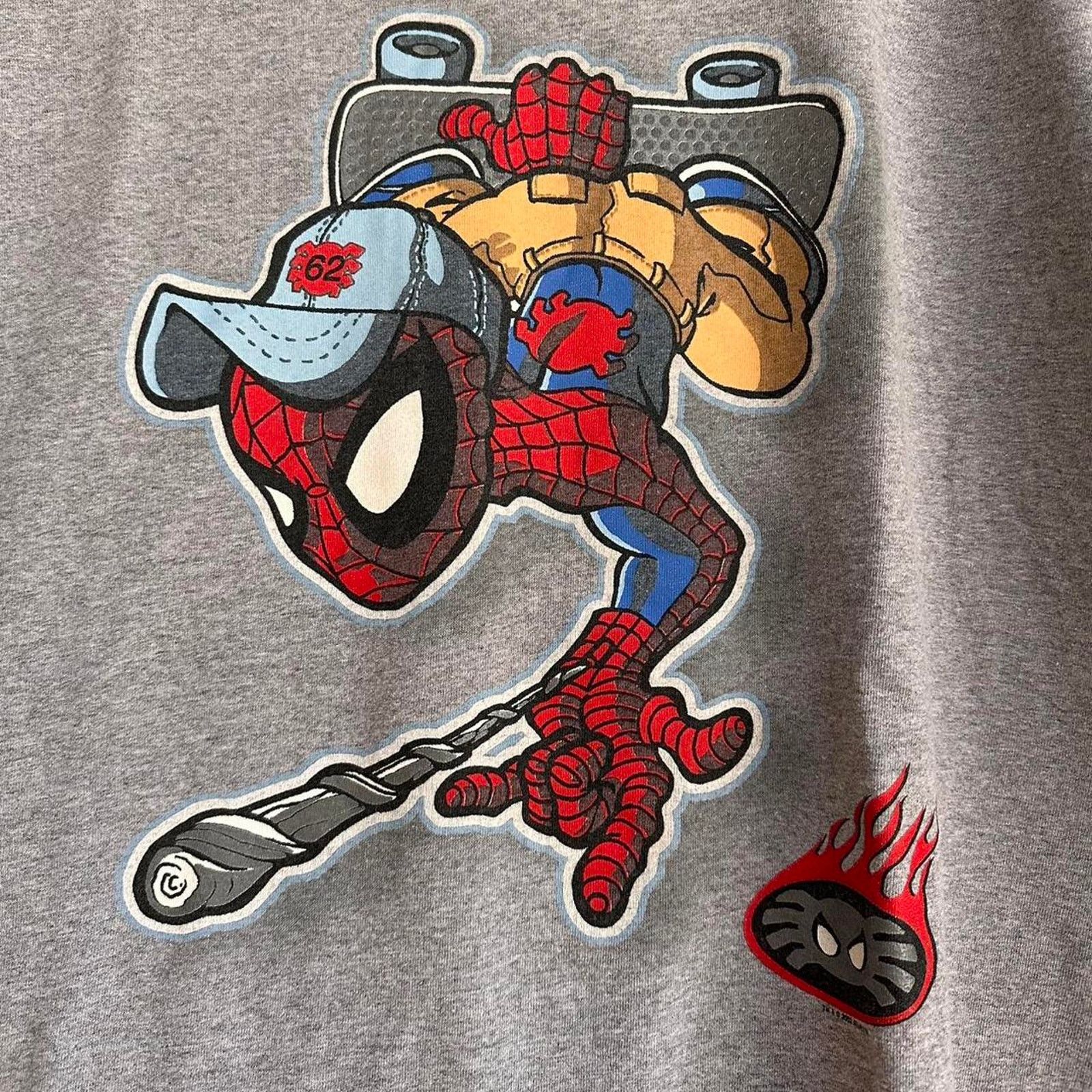 Marvel Comics × Vintage Vintage Spider-Man Marvel Shirt Size US XL / EU 56 / 4 - 4 Thumbnail